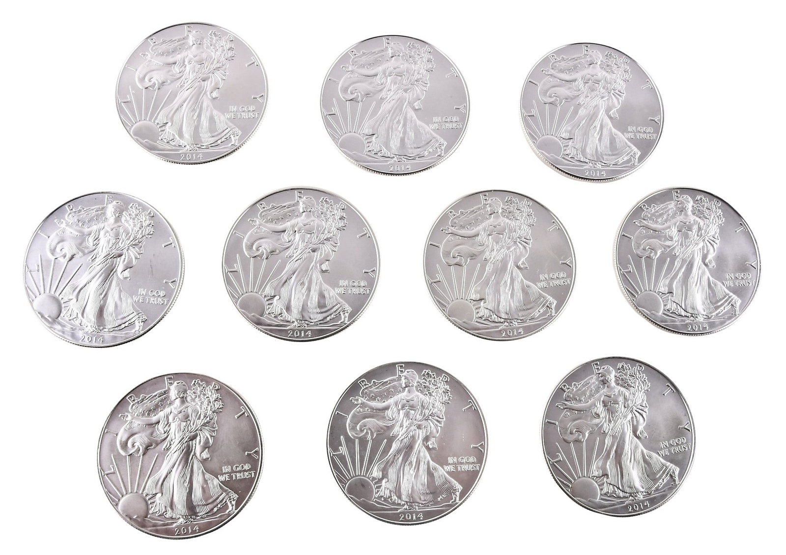 A lot of miscellaneous coins: A lot of eight Liberty Head nickels, consisting of two dated 1899 and one each dated 1901, 1902, 1904, 1905, 1906, and 1911, together with three Buffalo nickels-likely 1926 though the dates are indist