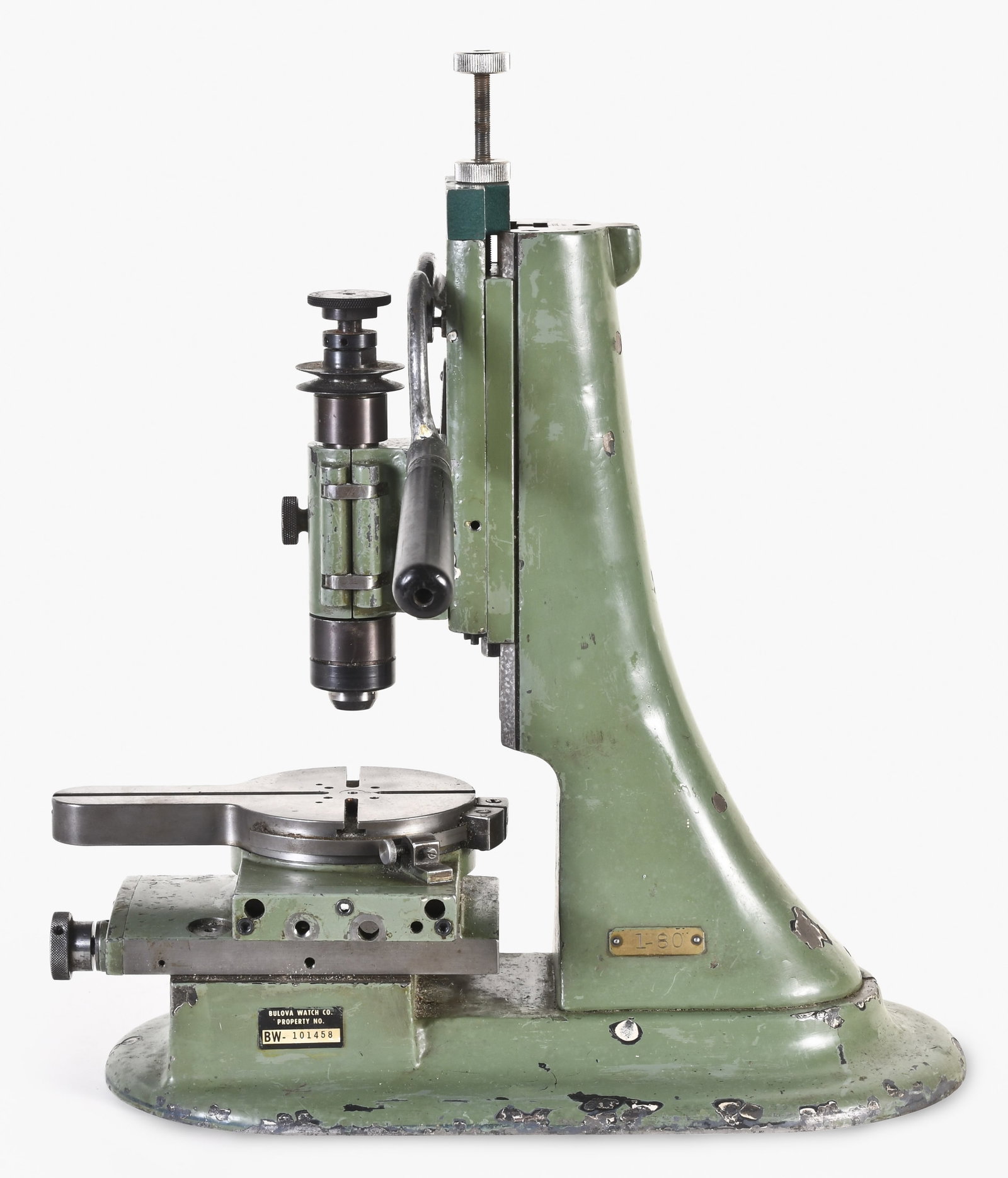 A watchmakers small milling and drilling machine by Dixi, from the Bulova Watch Co. factory (1 of 6)