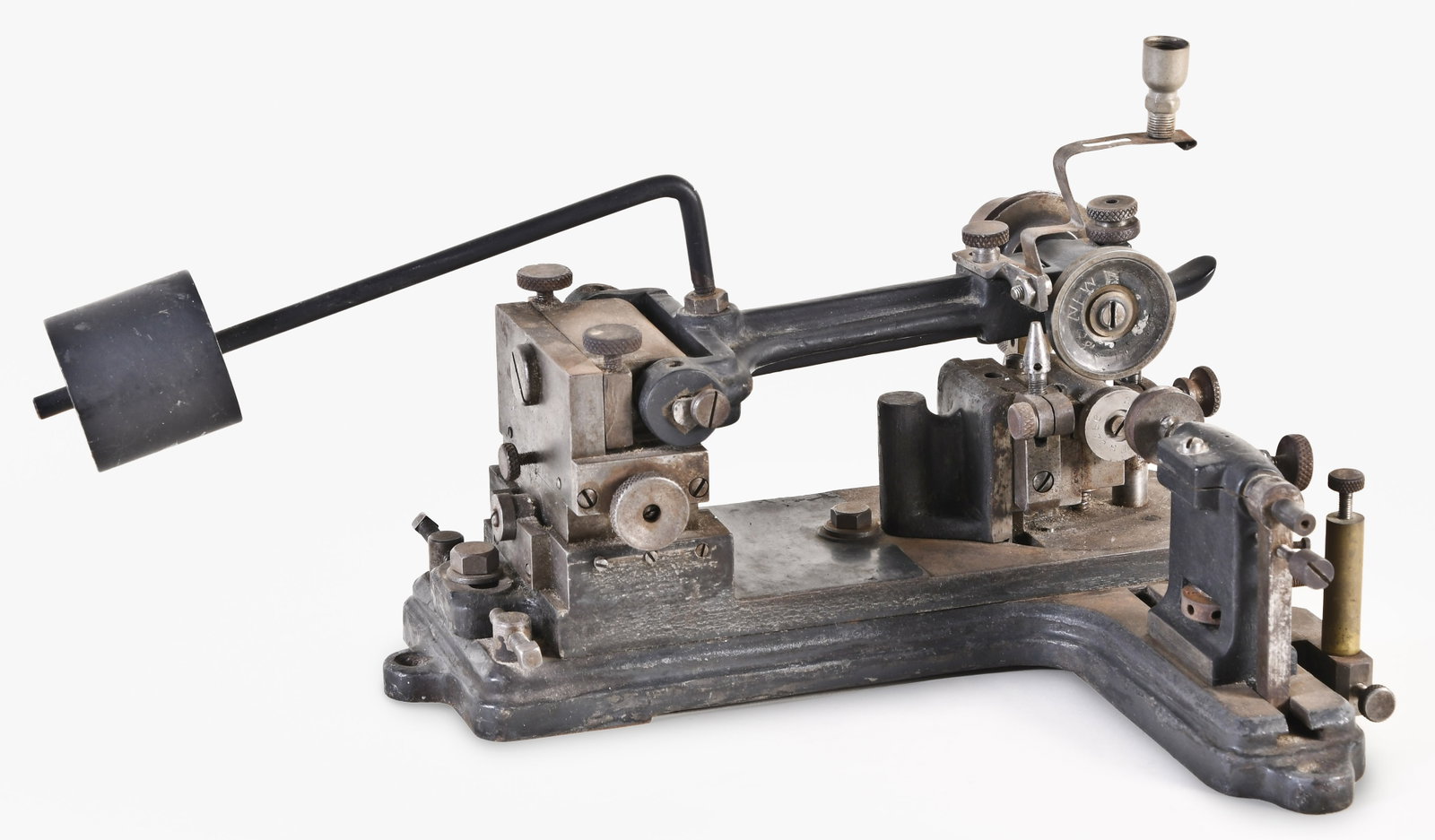 A mid 20th century watch factory pivot polishing machine (1 of 6)