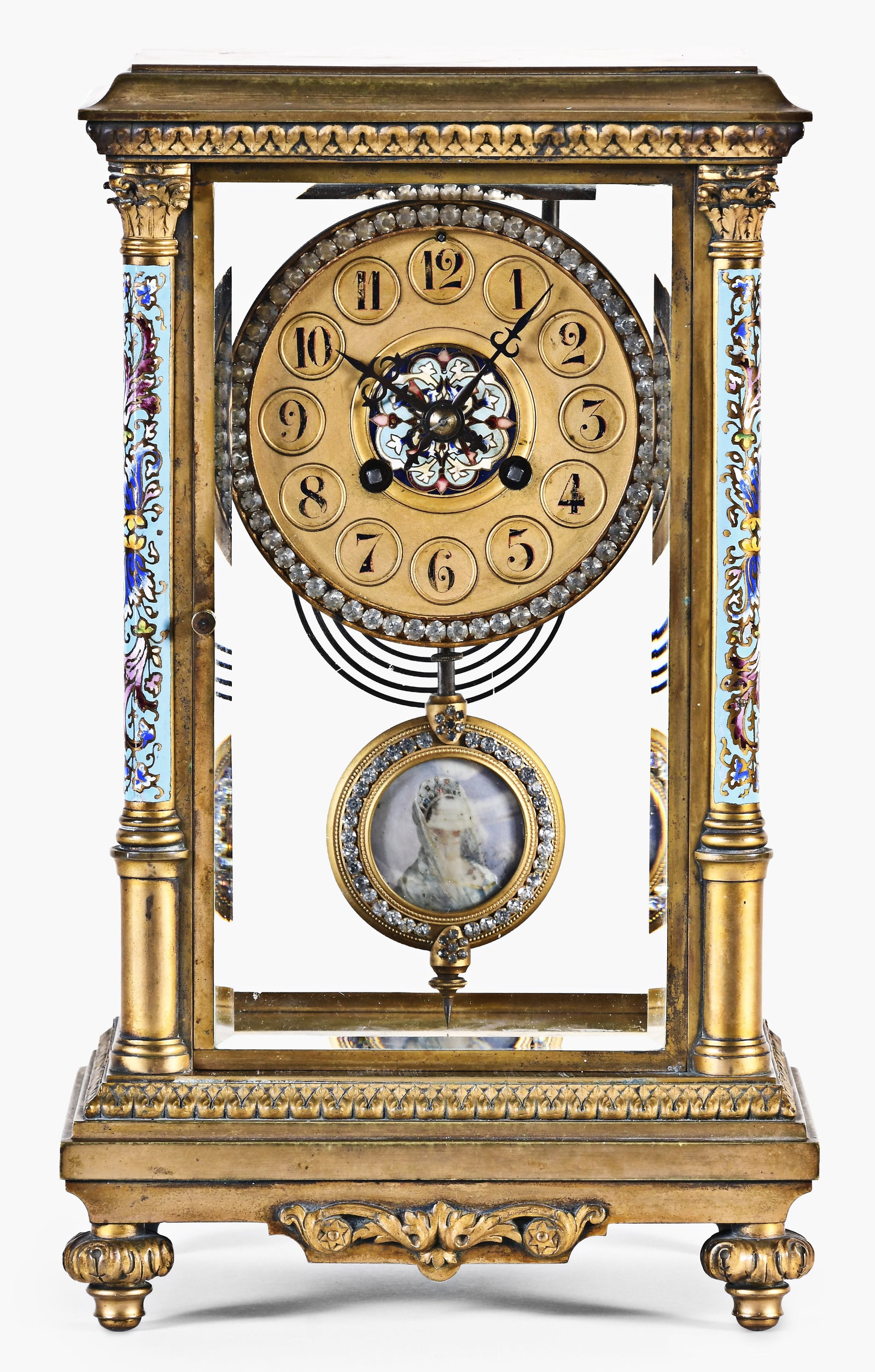 A Japy Freres crystal regulator (1 of 6)