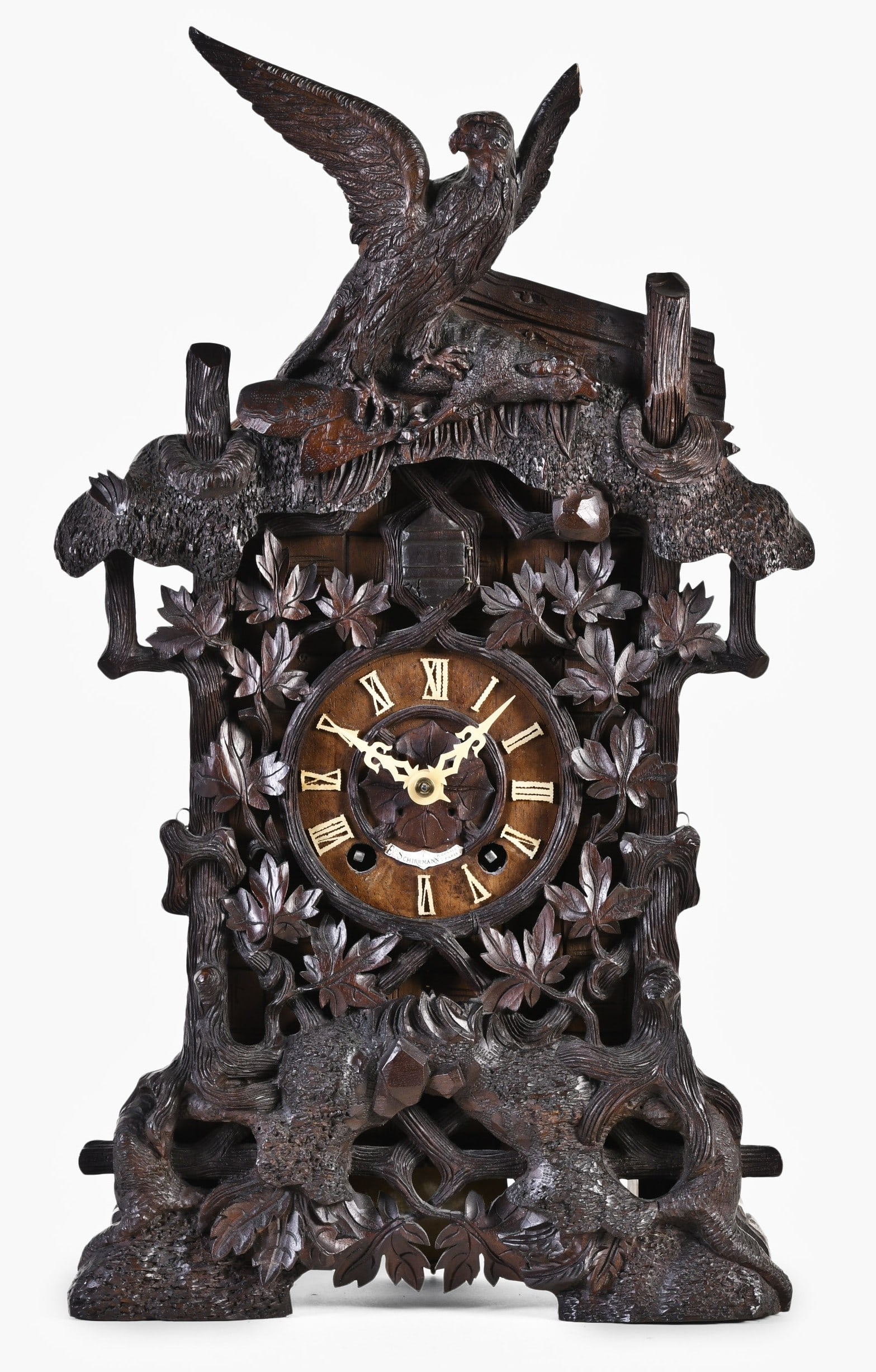 A Black Forest shelf cuckoo clock (1 of 7)