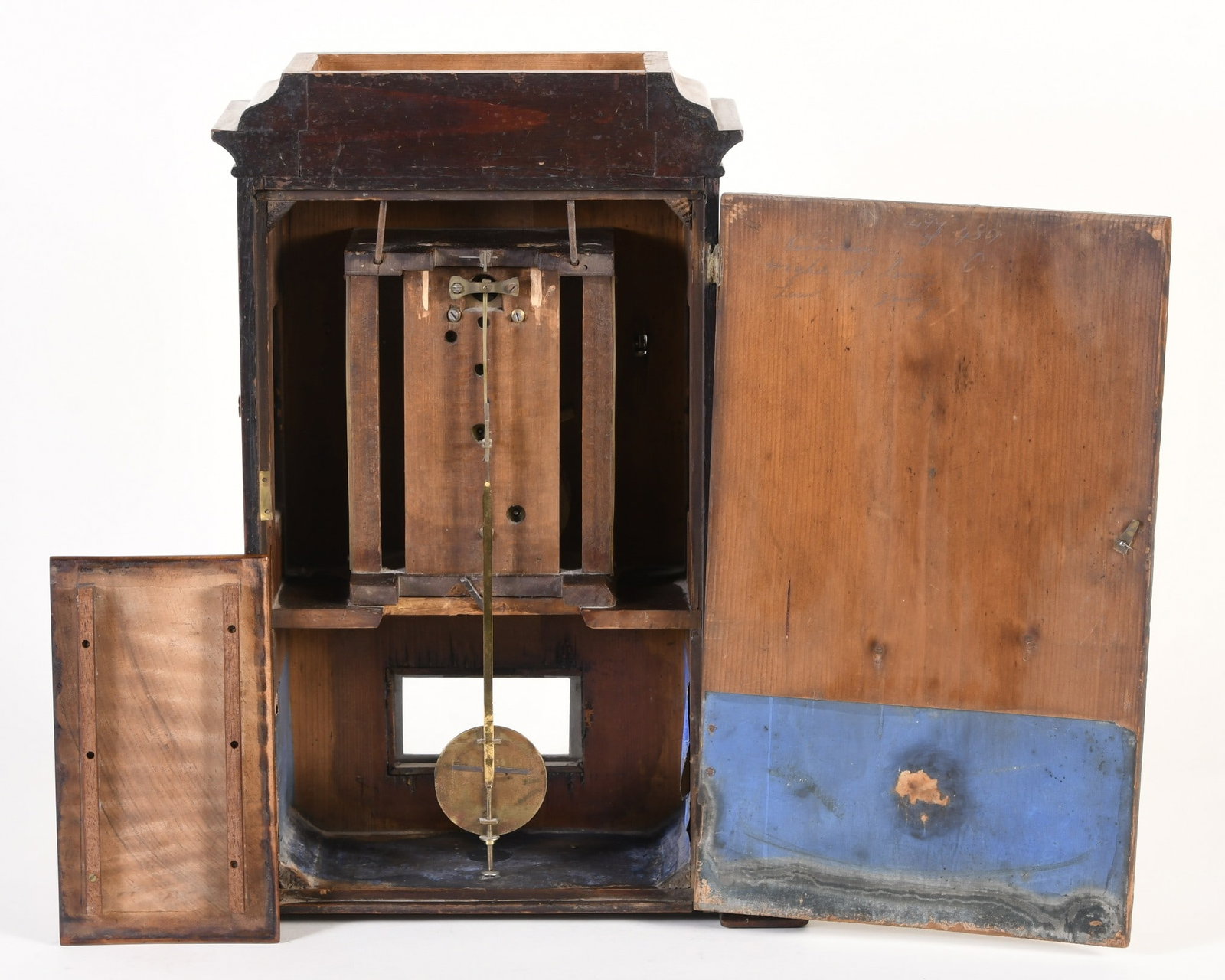 A Black Forest shelf clock - 6