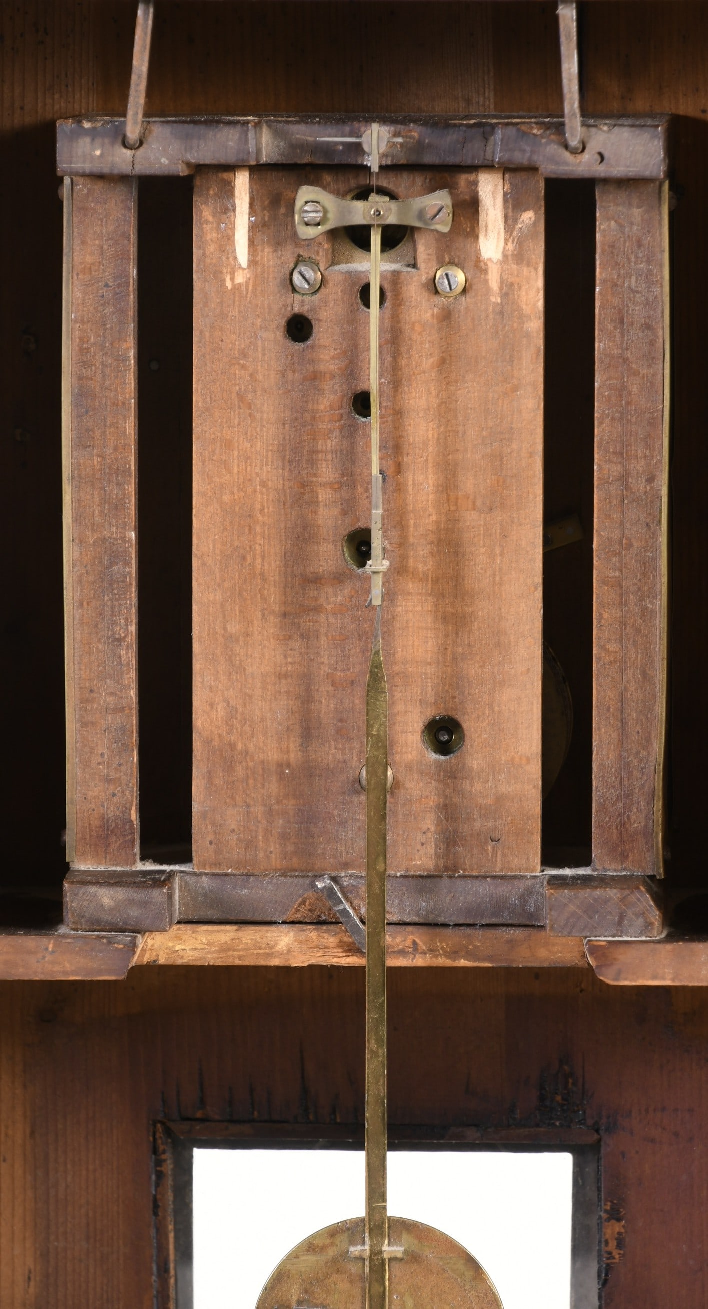 A Black Forest shelf clock - 7