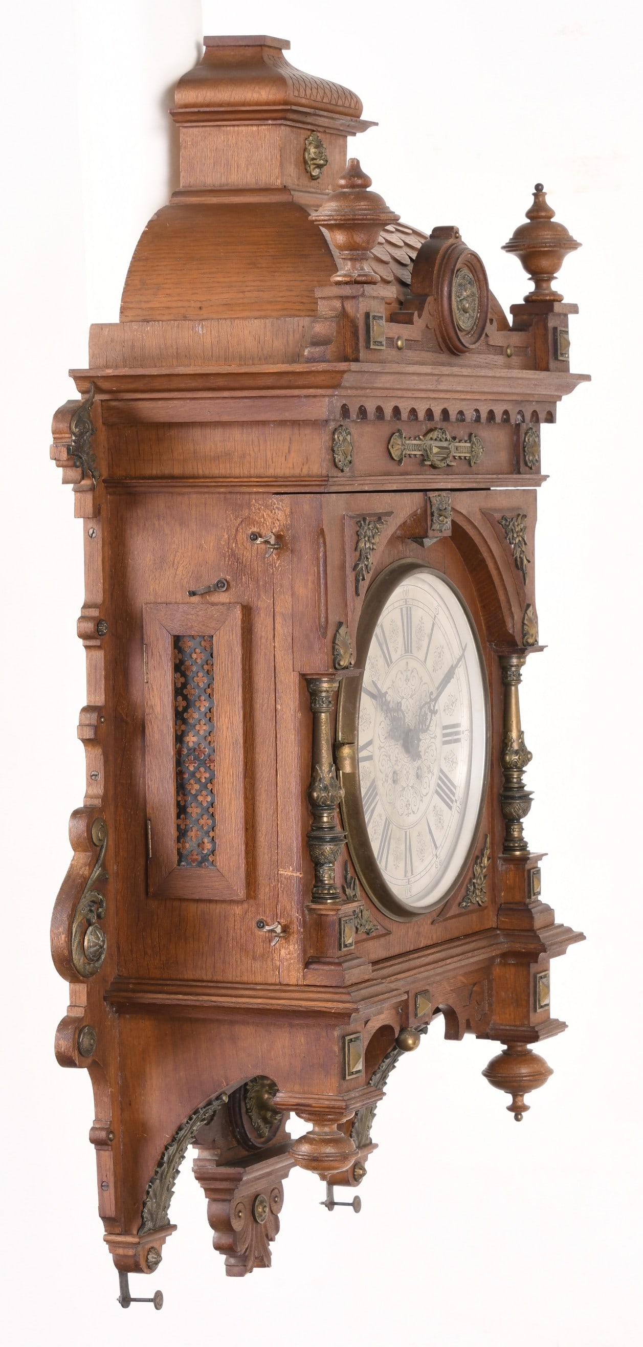 A Lenzkirch gallery clock - 3