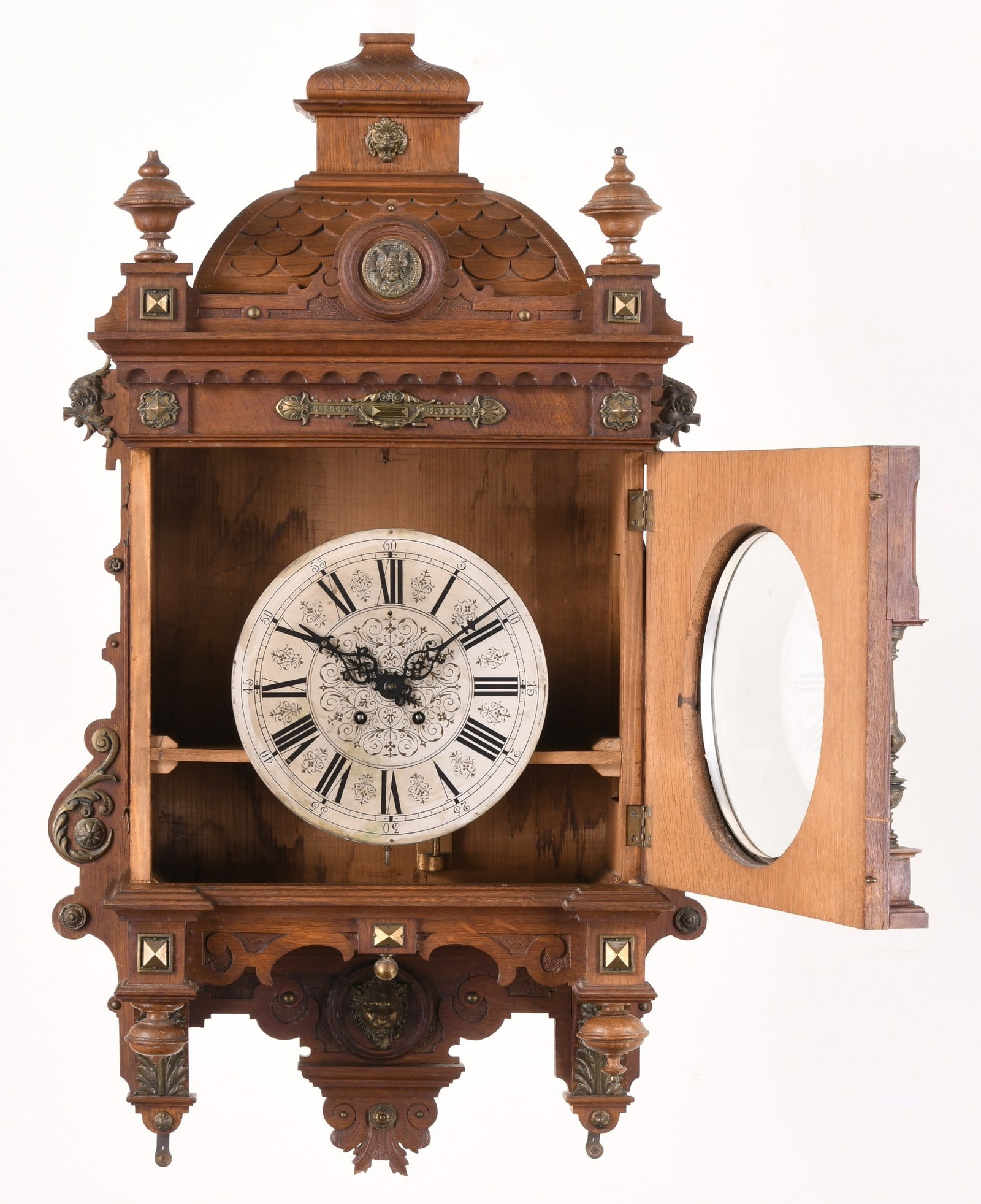 A Lenzkirch gallery clock - 5