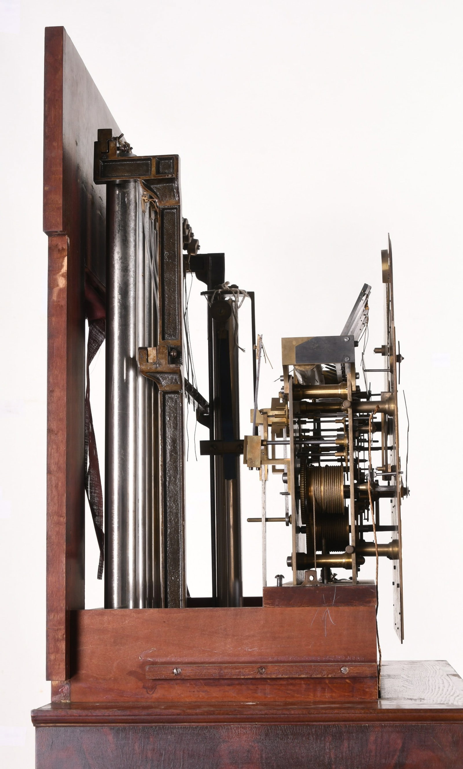 A German chiming hall clock - 11