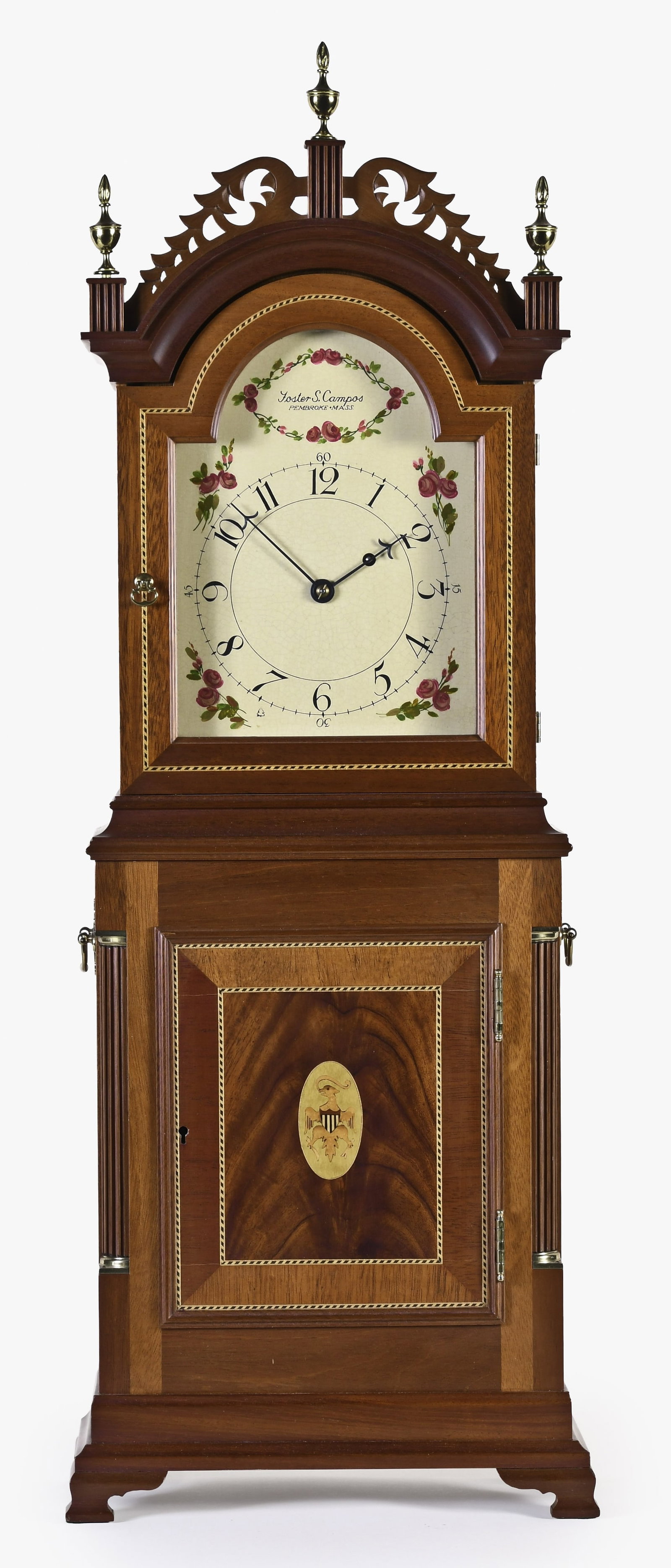 A Foster Campos Massachusetts style shelf clock (1 of 7)