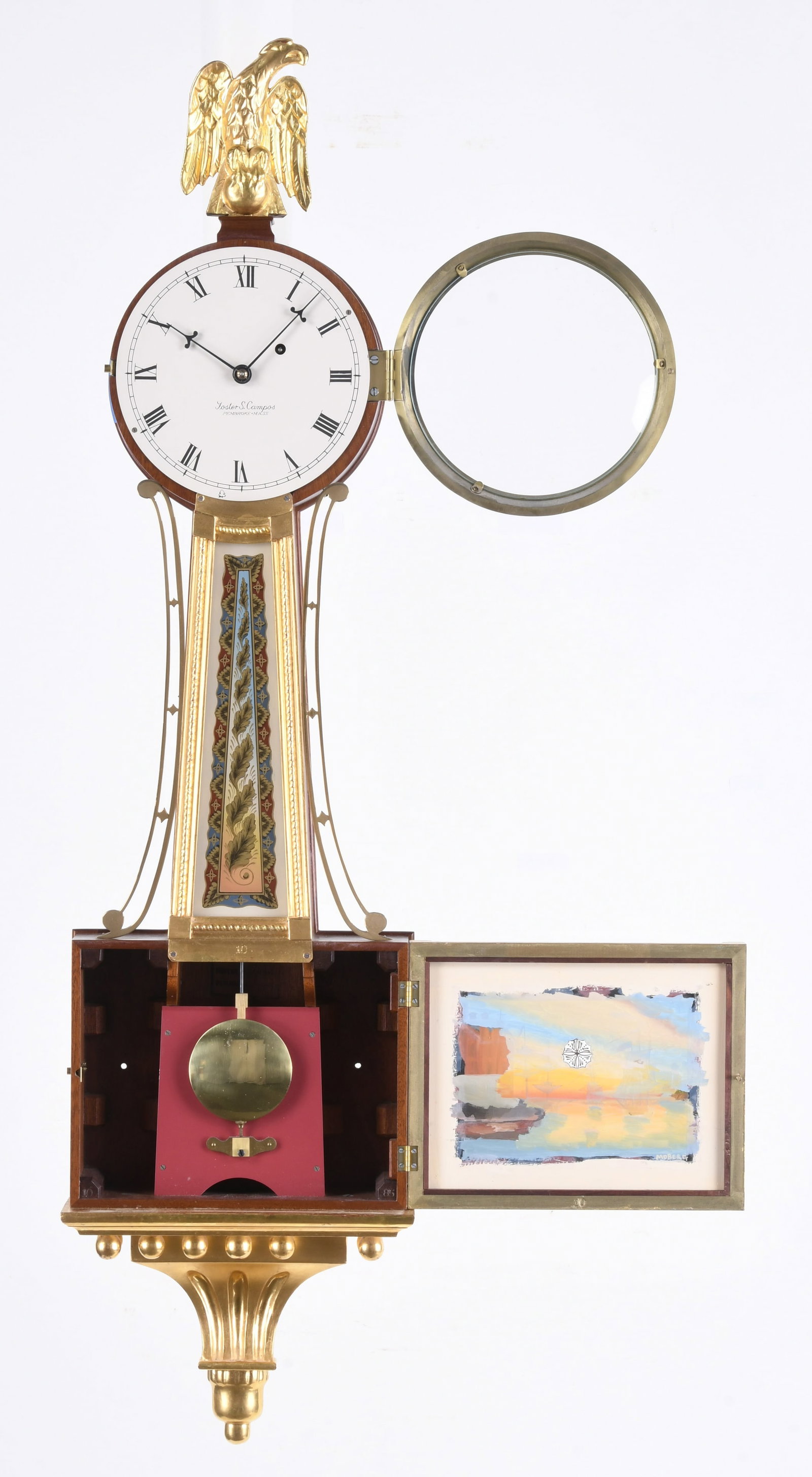 Foster Campos banjo clock - 5
