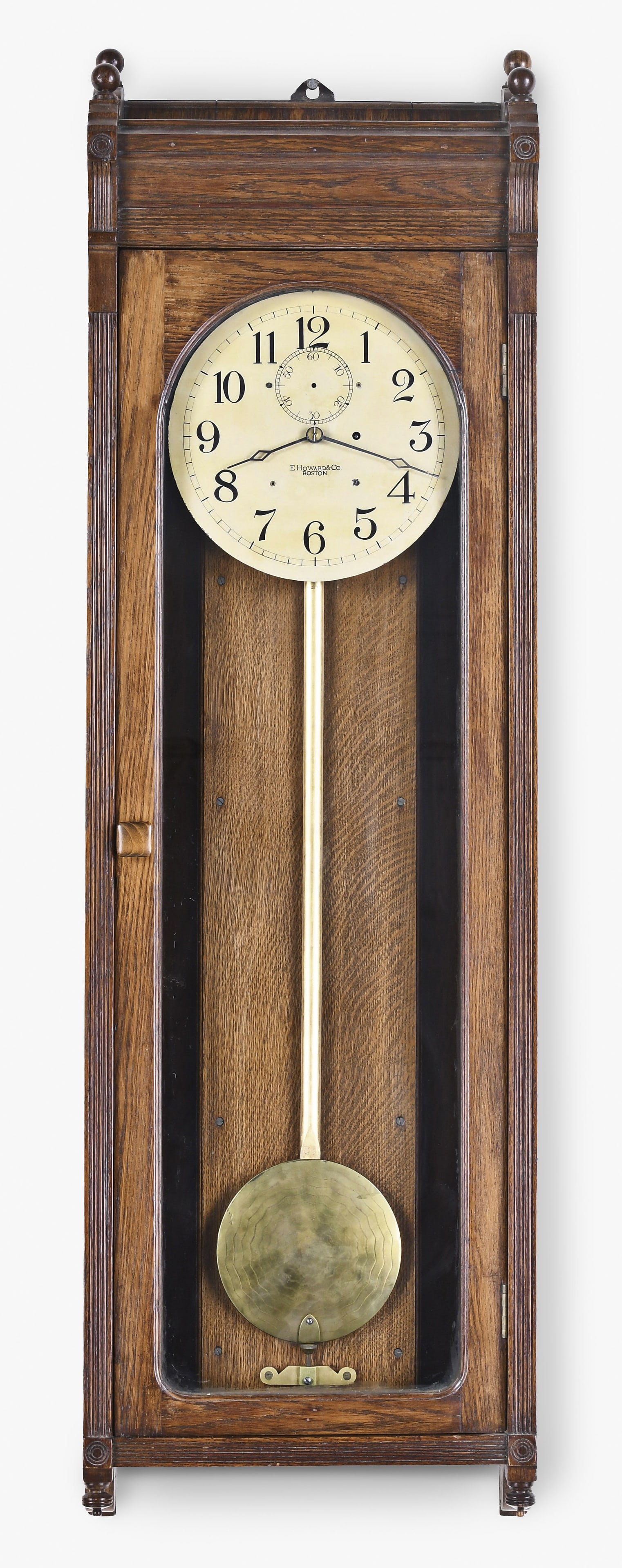 An E. Howard & Co. Regulator No. 89 hanging clock (1 of 10)