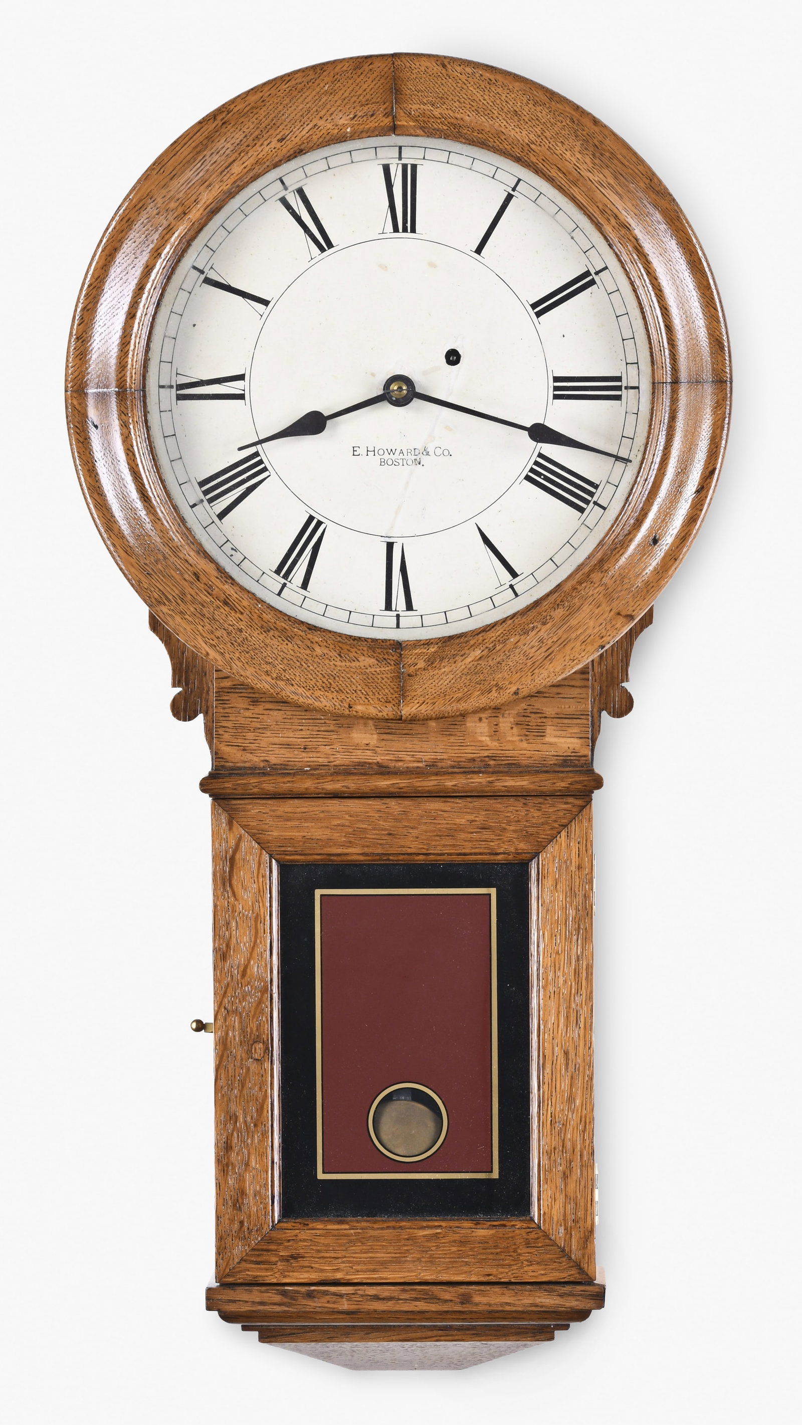 An E. Howard & Co. No. 70 Regulator wall clock (1 of 8)