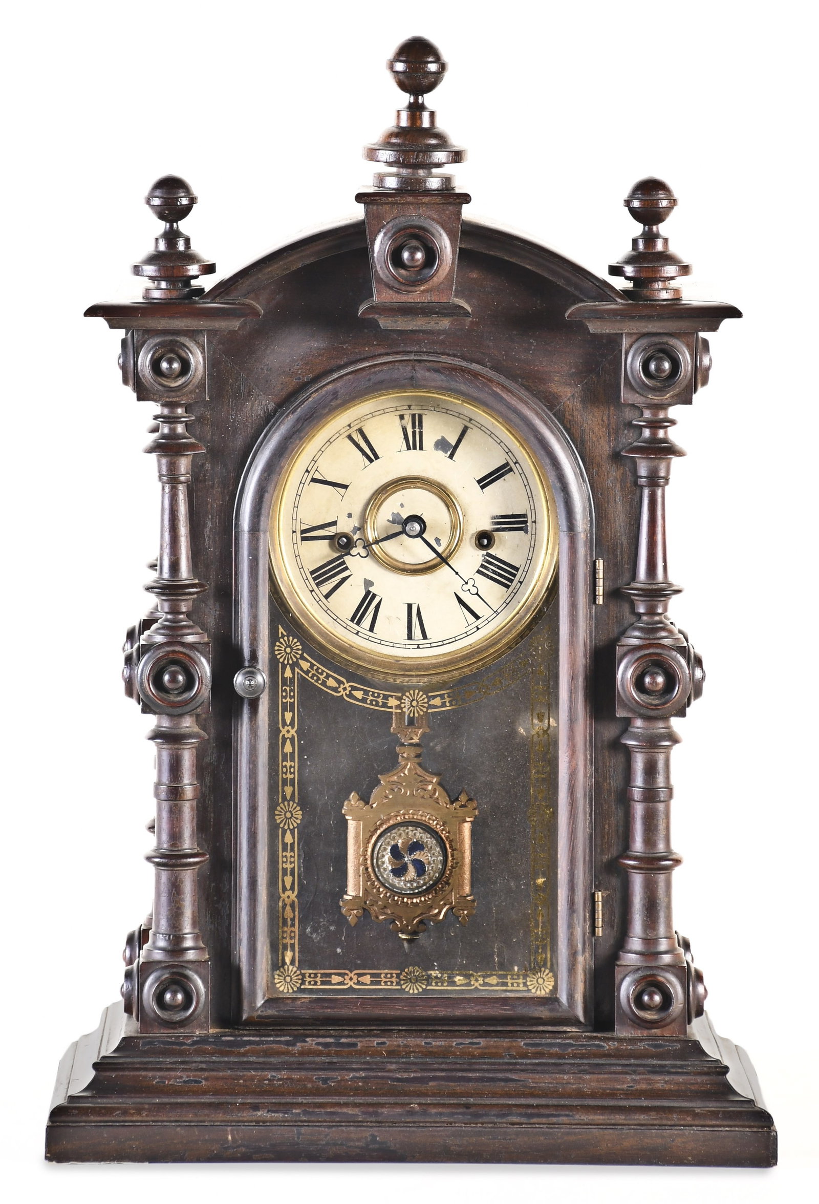 A Welch, Spring & Co. Patti V.P. No. 1 mantel clock (1 of 7)