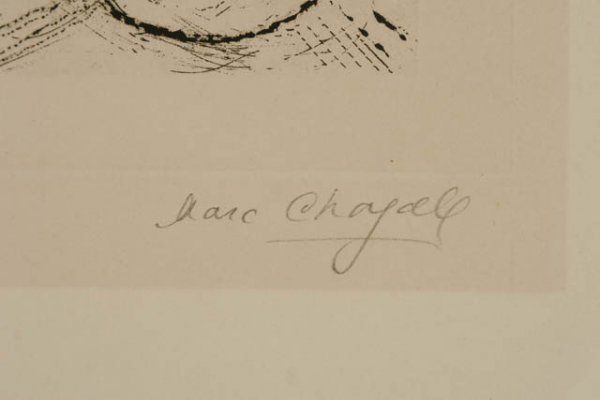 MARC CHAGALL Amourous III Etching - 4