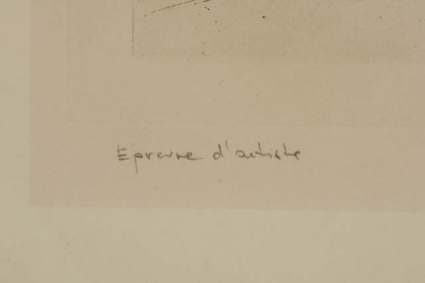 MARC CHAGALL Amourous III Etching - 5