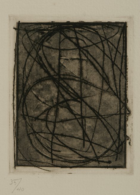 JASPER JOHNS 0-9 First Etchings 2nd State