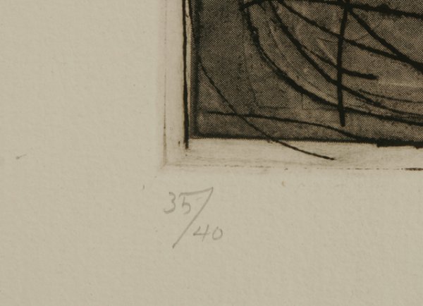JASPER JOHNS 0-9 First Etchings 2nd State - 4