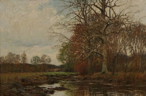 William Merritt Post American Landscape Painting