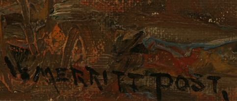 William Merritt Post American Landscape Painting - 4
