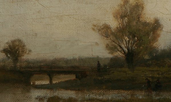 FEODOR ALEXANDROVICH VASILYEV Landscape 1869 Oil Pa - 3