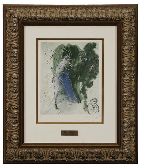 Marc Chagall La Lutte de Jacob et de L’Ange - 2