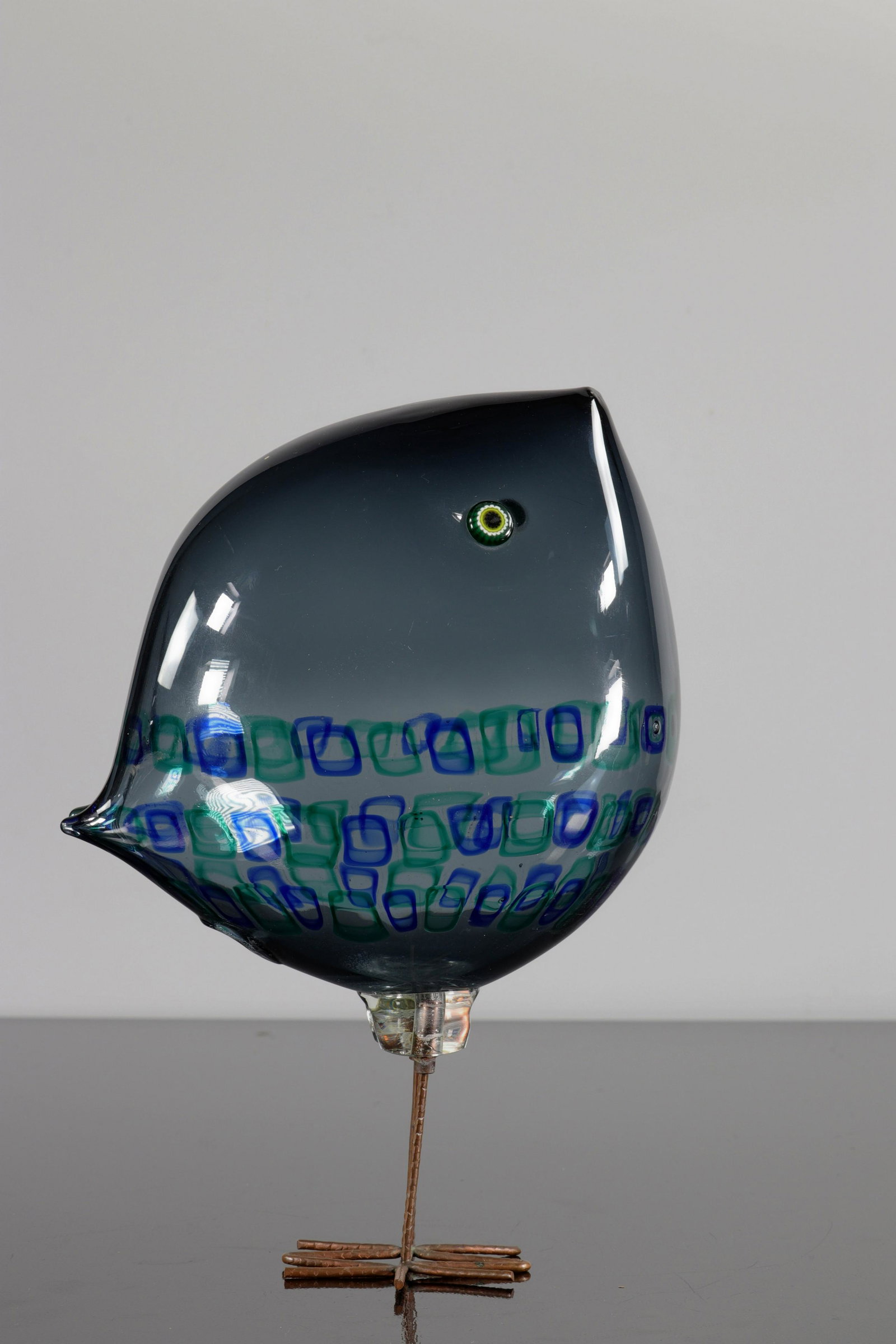 ALESSANDRO PIANON (1931-1984) glass sculpture Italy: ALESSANDRO PIANON (1931-1984) glass sculpture Italy 1960 Sizes: h260mm Weight (K): 0.755kg State: After checking - good condition - no restoration - no repair Author / artist: ALESSANDRO PIANON (1931-