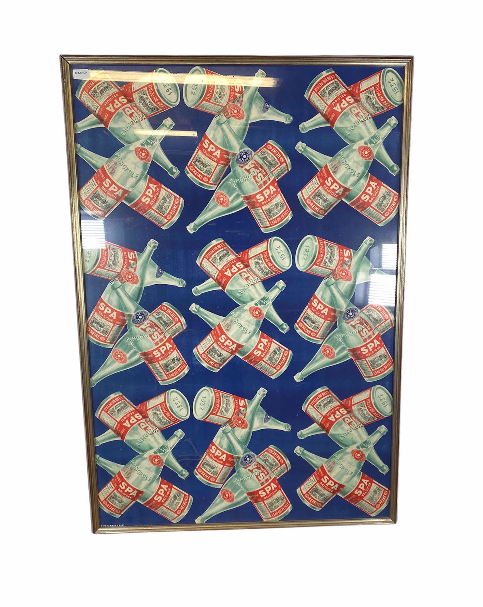 Large poster for spa water 1932 (1 of 1)