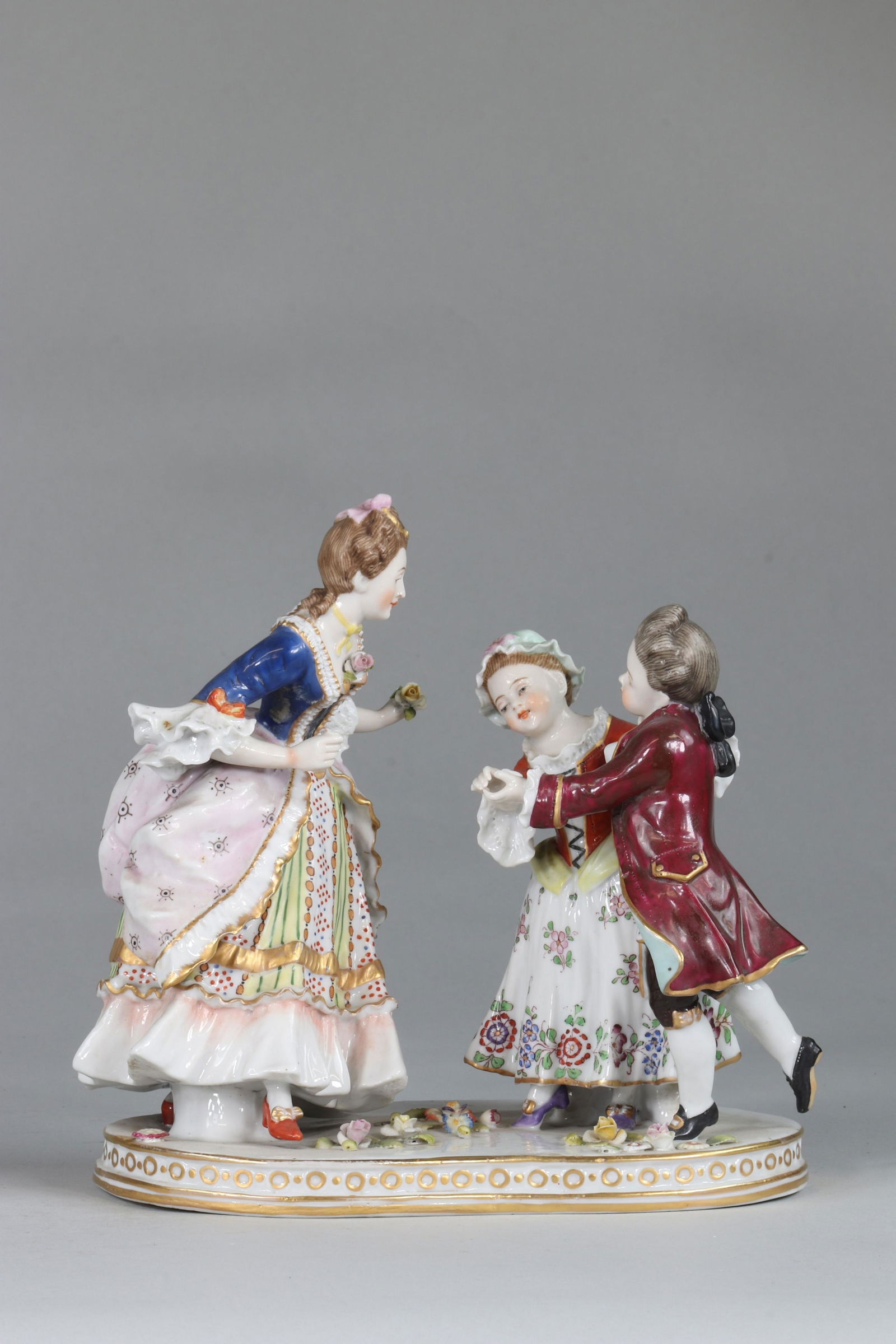 Germany porcelain group circa 1900 (1 of 4)