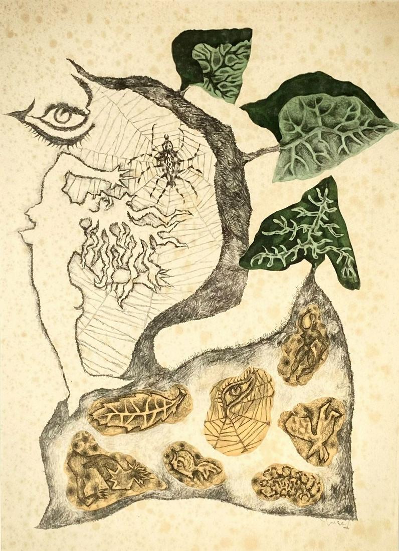 Jean Lurcat watercolor signed in pencil (1 of 2)