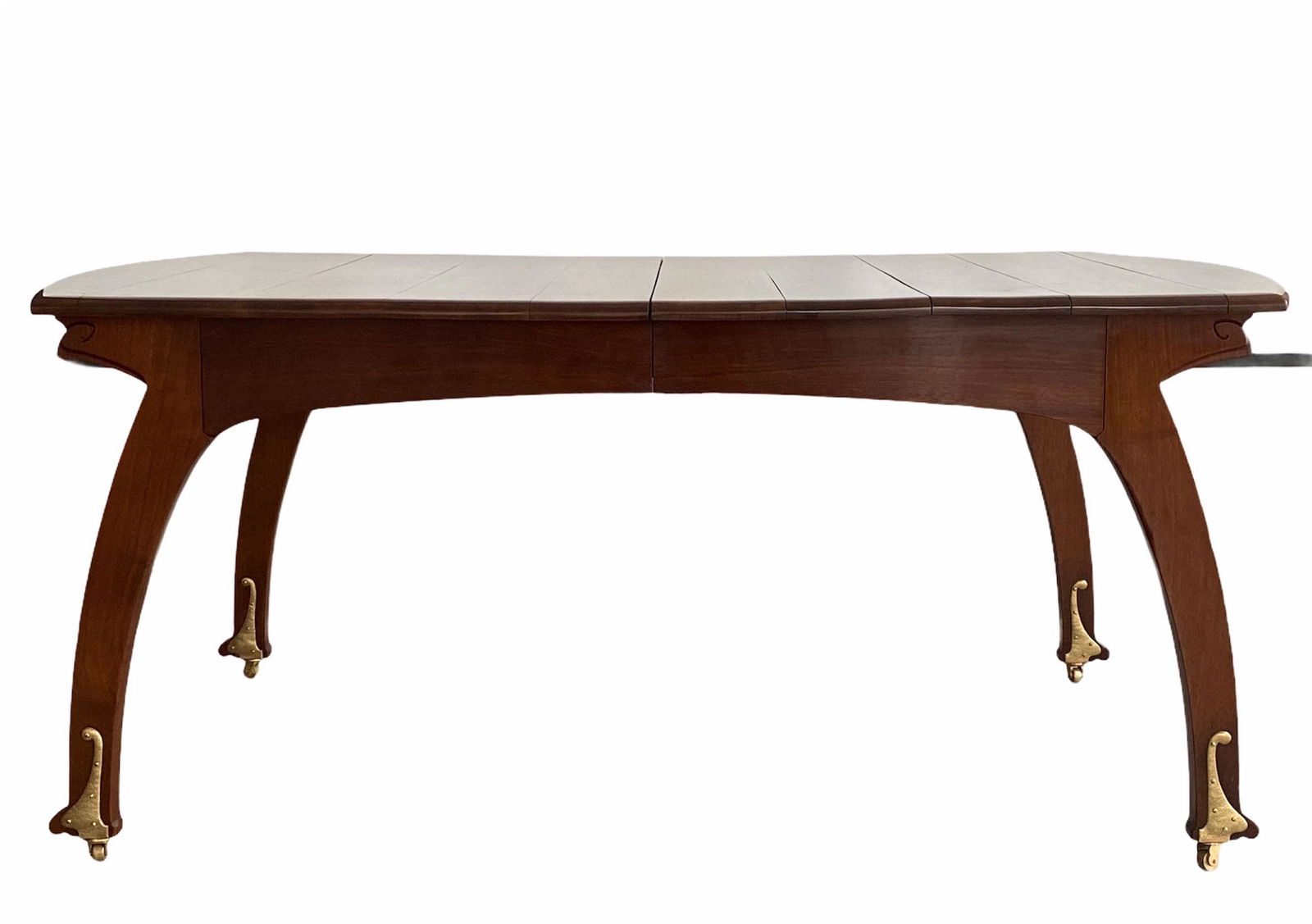 Gustave SERRURIER BOVY (1858-1910) Table and 8 chairs: Gustave SERRURIER BOVY (1858-1910) Table and 8 chairsSizes: Table H=755mm L=1680mm l=1100mm Chaises H=1000mm L=480mmWeight (K): 0,05kgCondition: at first glance - good condition - no restoration - no