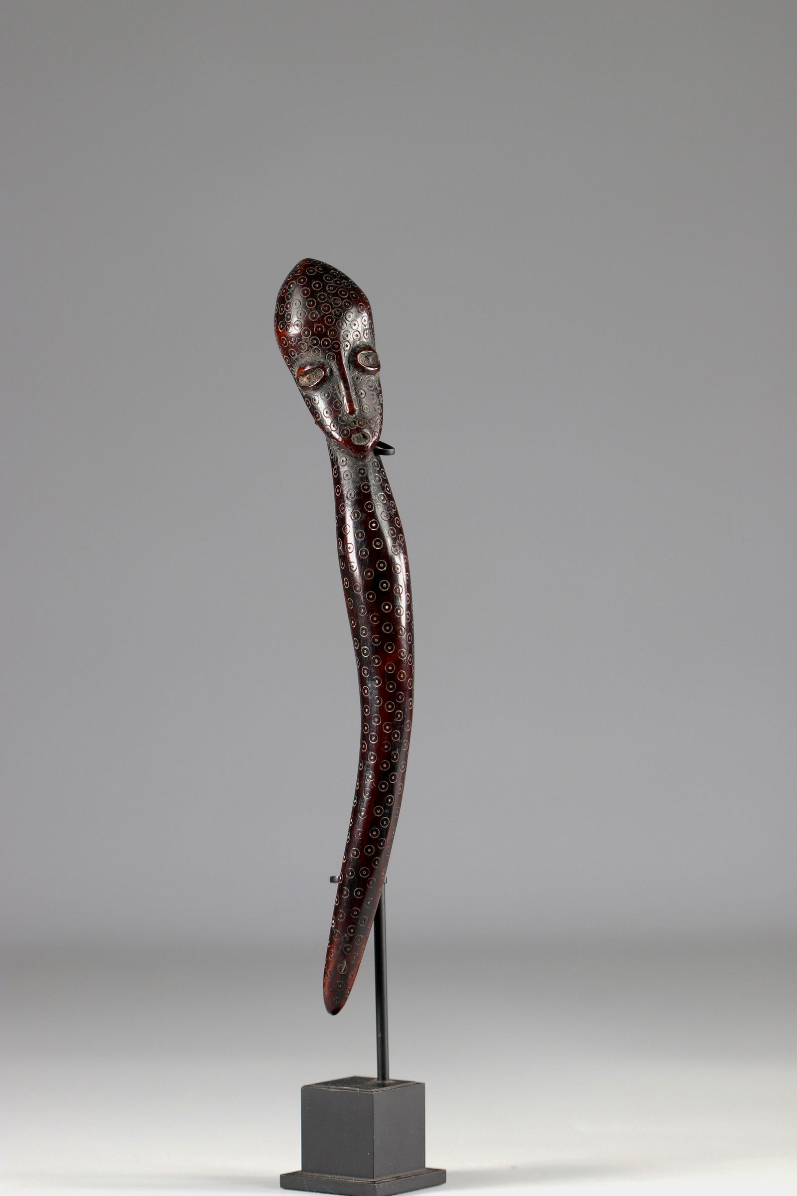 Ivory oracle ritual object - Lega - Africa DRC - mid (1 of 4)