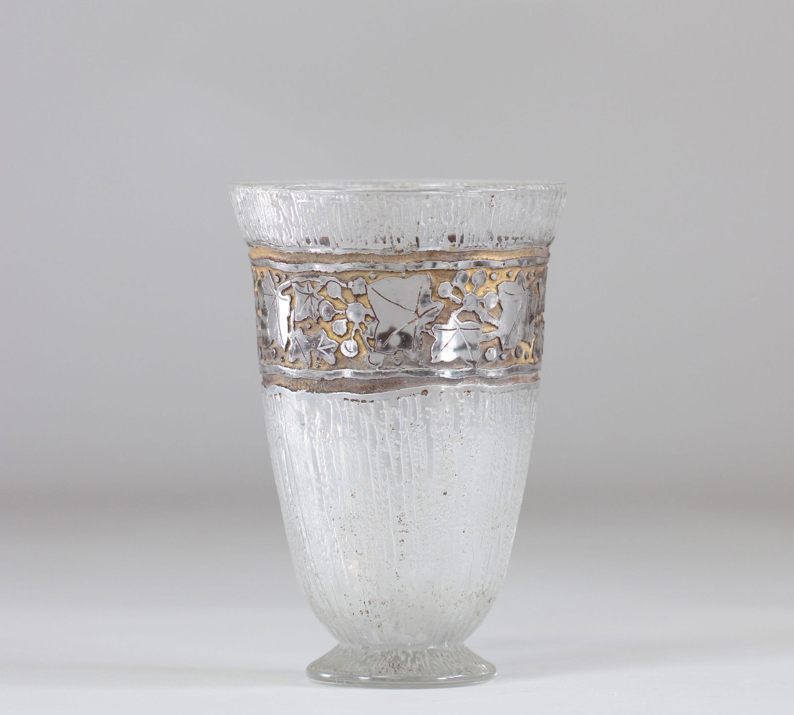 Daum Nancy frosted vase 1930 (1 of 5)