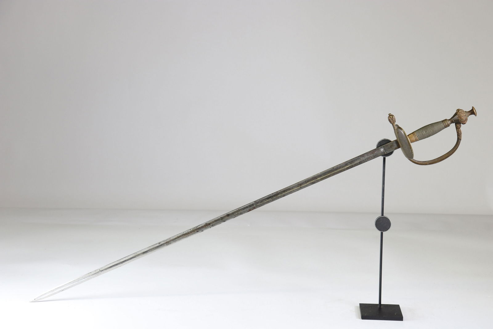 German officer sword, late 19th century, engraved blade (1 of 4)