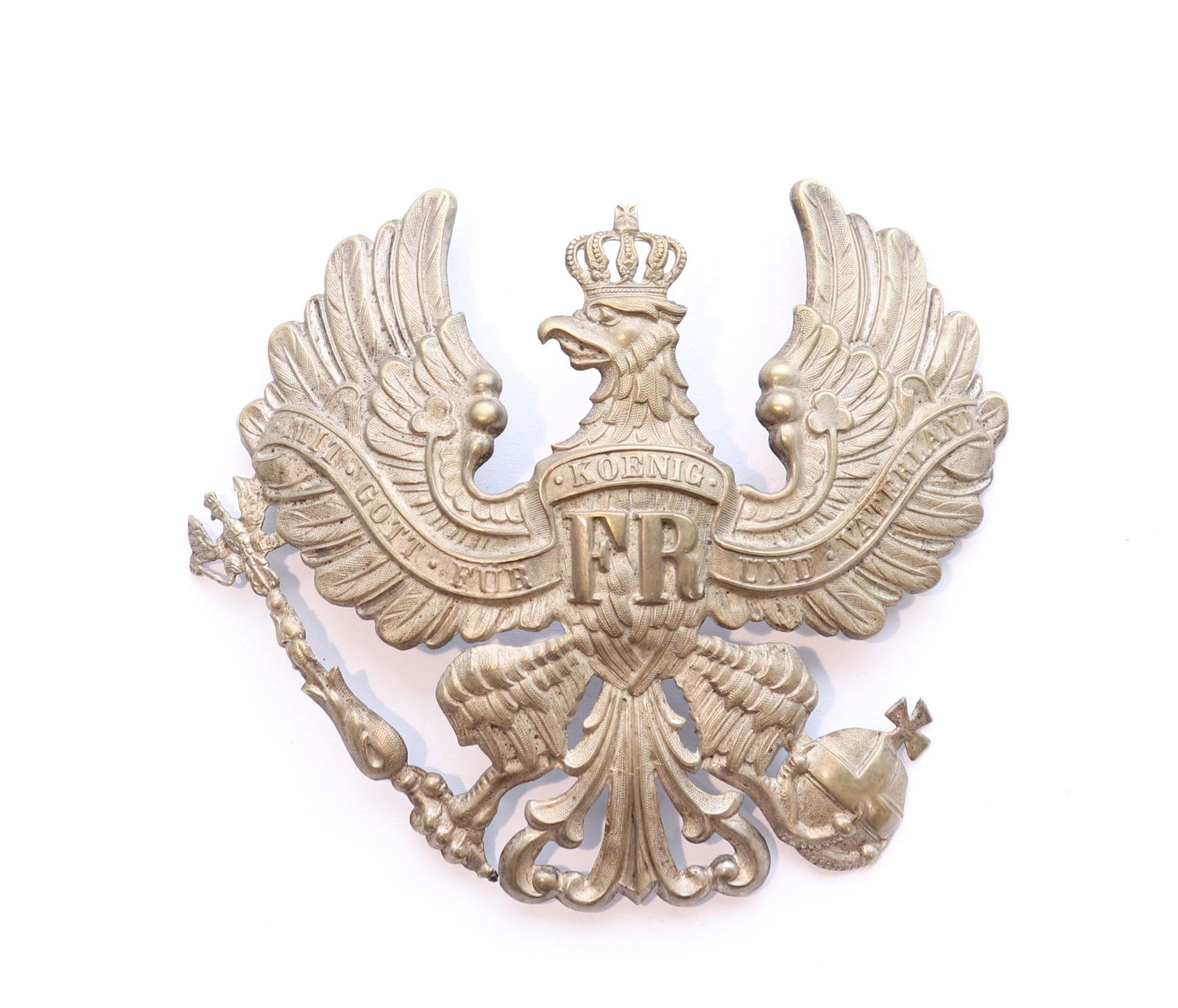 German WWI helmet decoration (1 of 1)