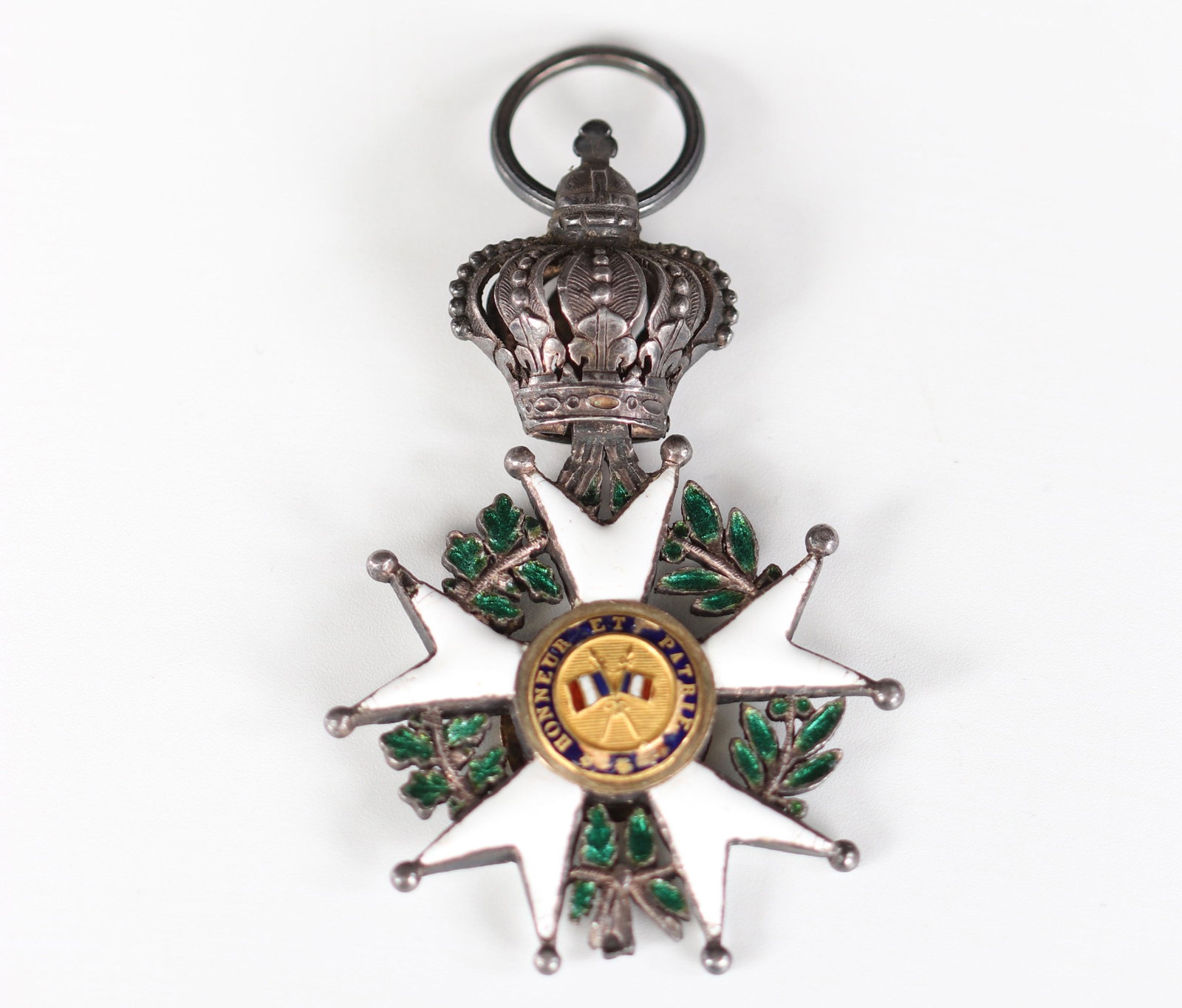 Order of the French Legion of Honor: Order of the French Legion of Honor Sizes: H = 75mm L =45mm Weight (K): 0,02kg Condition: At first glance: patina, normal wear