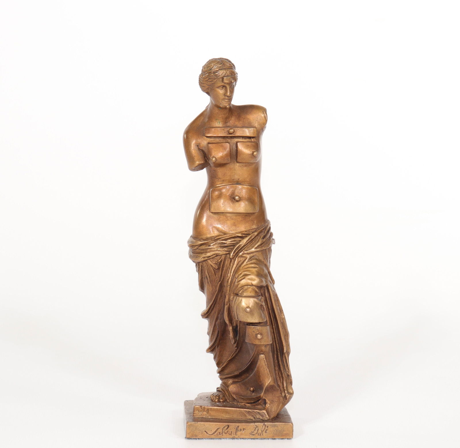 Salvador Dali. "Venus de Milo with drawers". Bronze. (1 of 4)