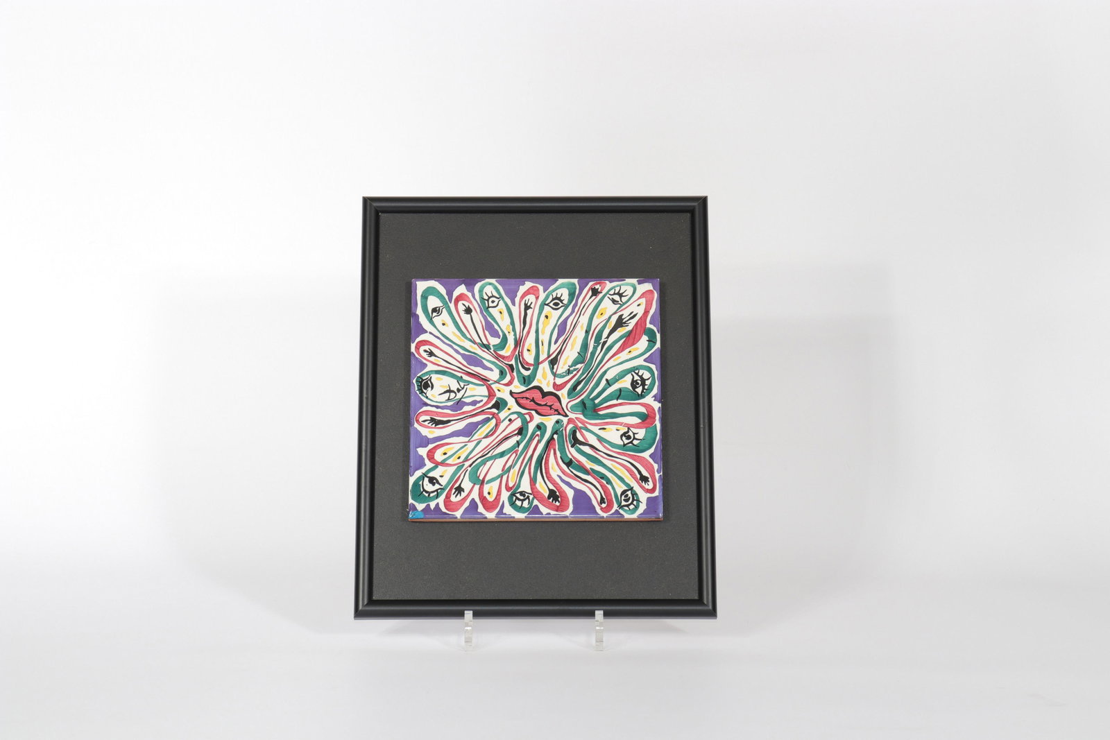 Salvador Dali. 1954. "The Game - The Kiss of Fire n Â° (1 of 2)