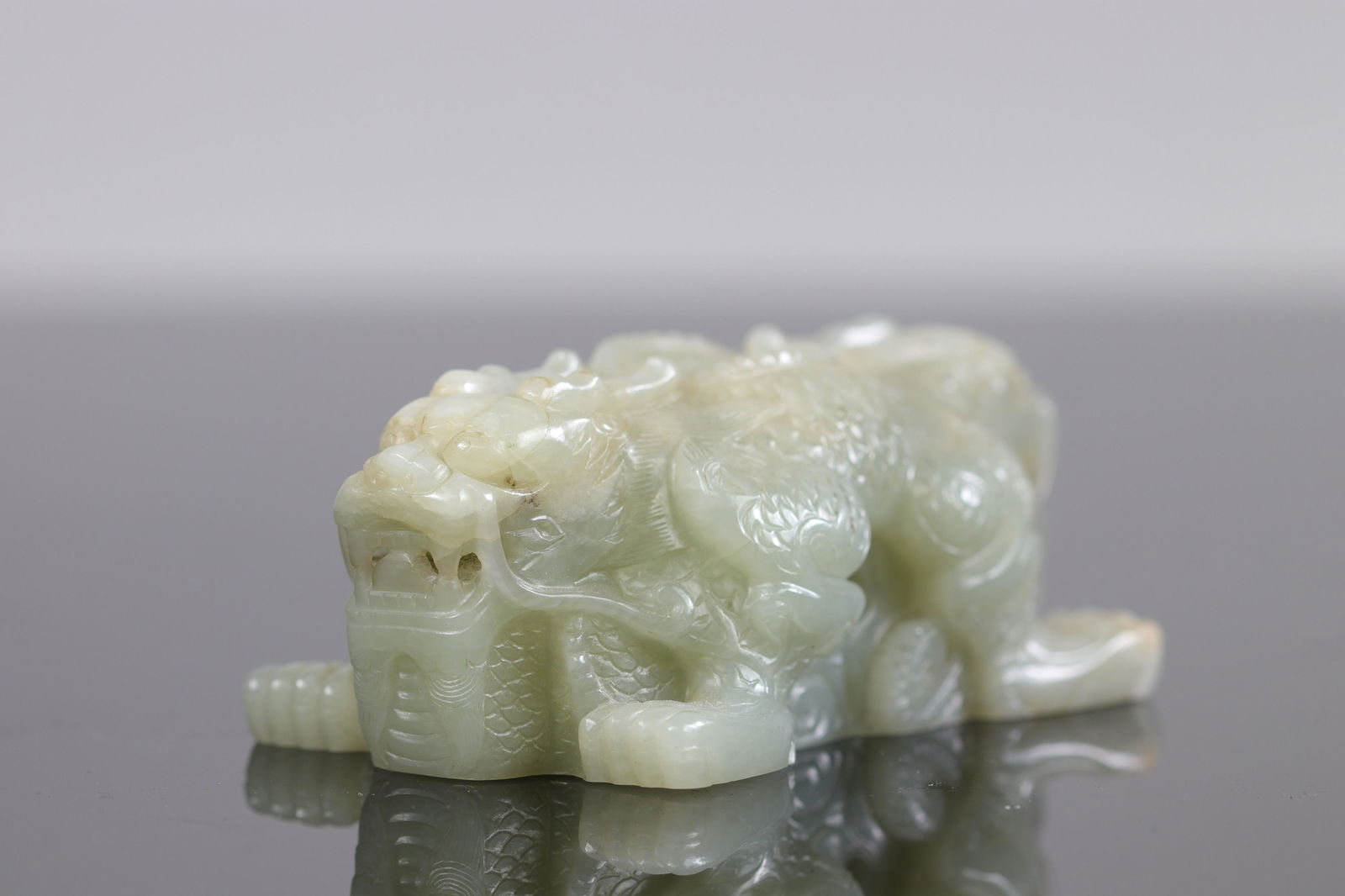 China - China seal, Qing dynasty, 18th century. Celadon (1 of 10)
