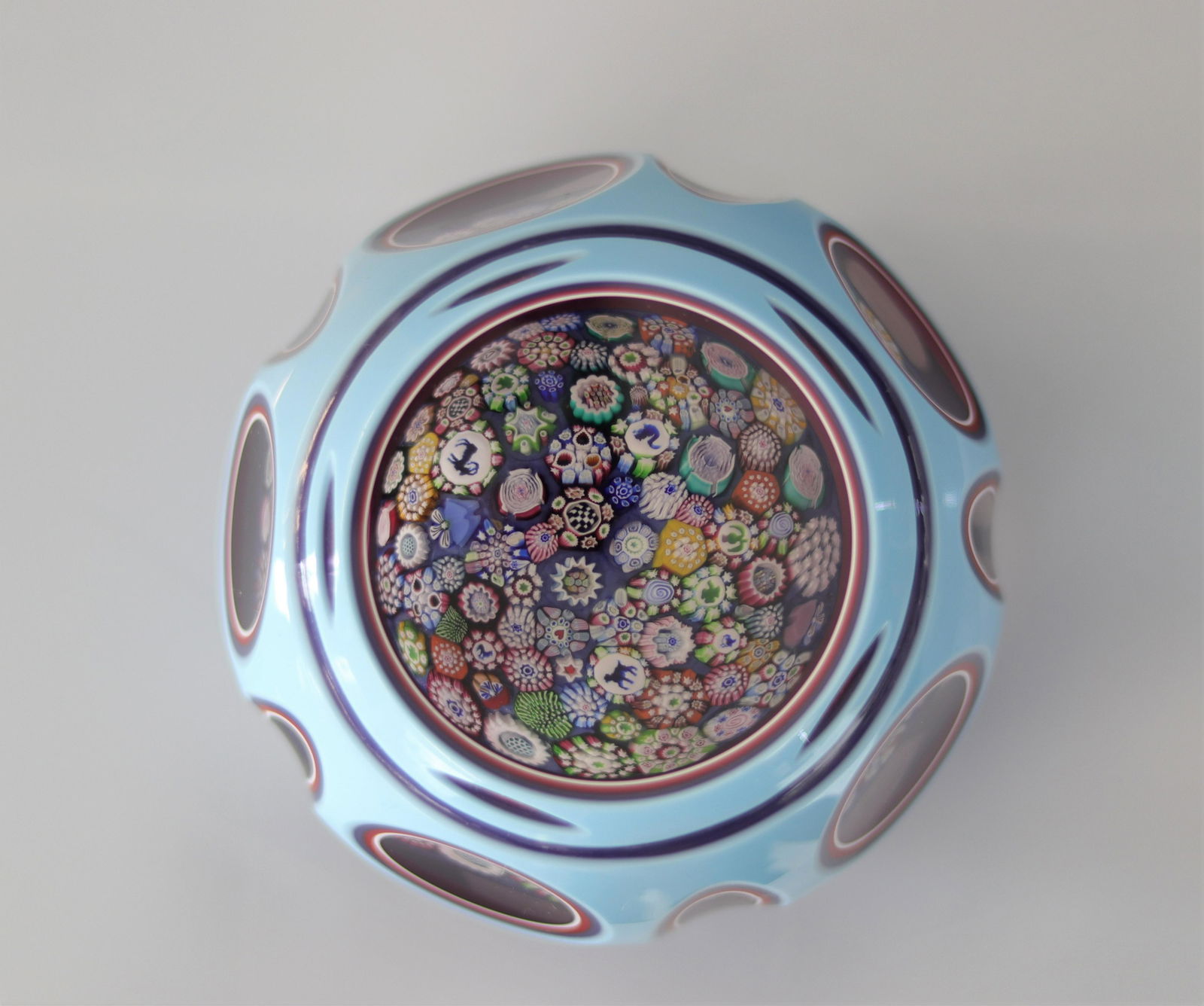 John Deacons 2010 paperweight, magnum, quintuple overlay, unique piece (1 of 2)