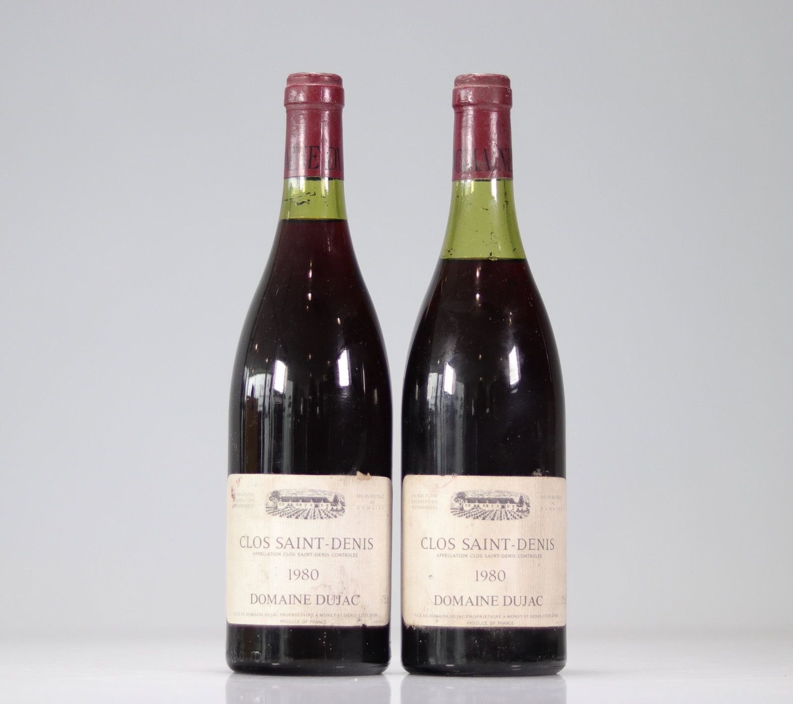 Clos Saint-Denis 2 bottles (Domaine Dujac) 1980 (1 of 1)