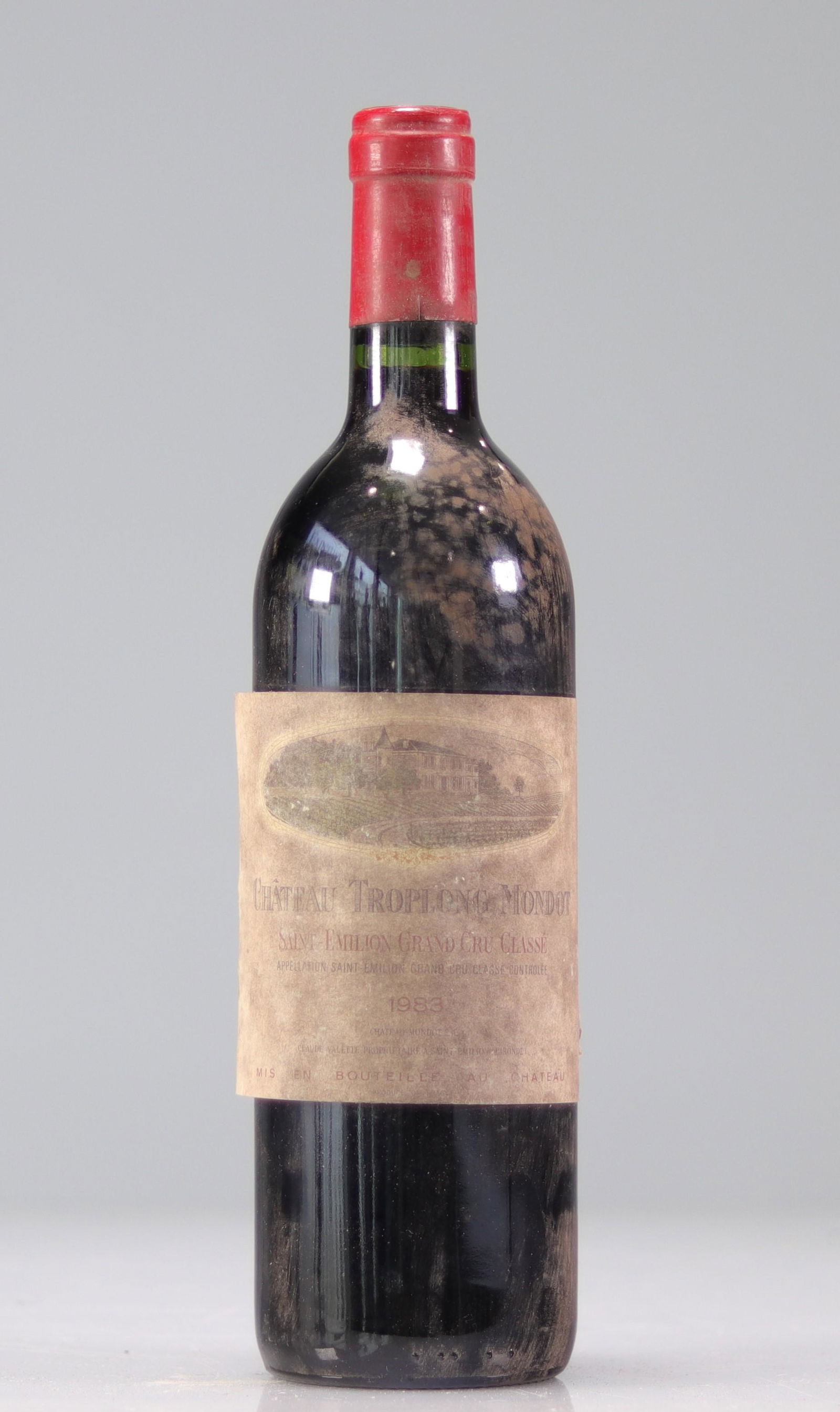 Lot of 5 Chateau TROPLONG MONDOT (Saint-Emilion) 1983 (1 of 1)