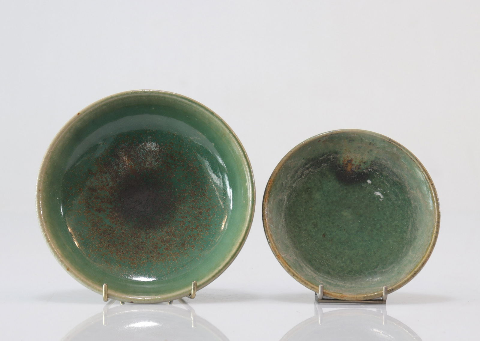 Vietnam plates in celadon glazed stoneware (1 of 4)