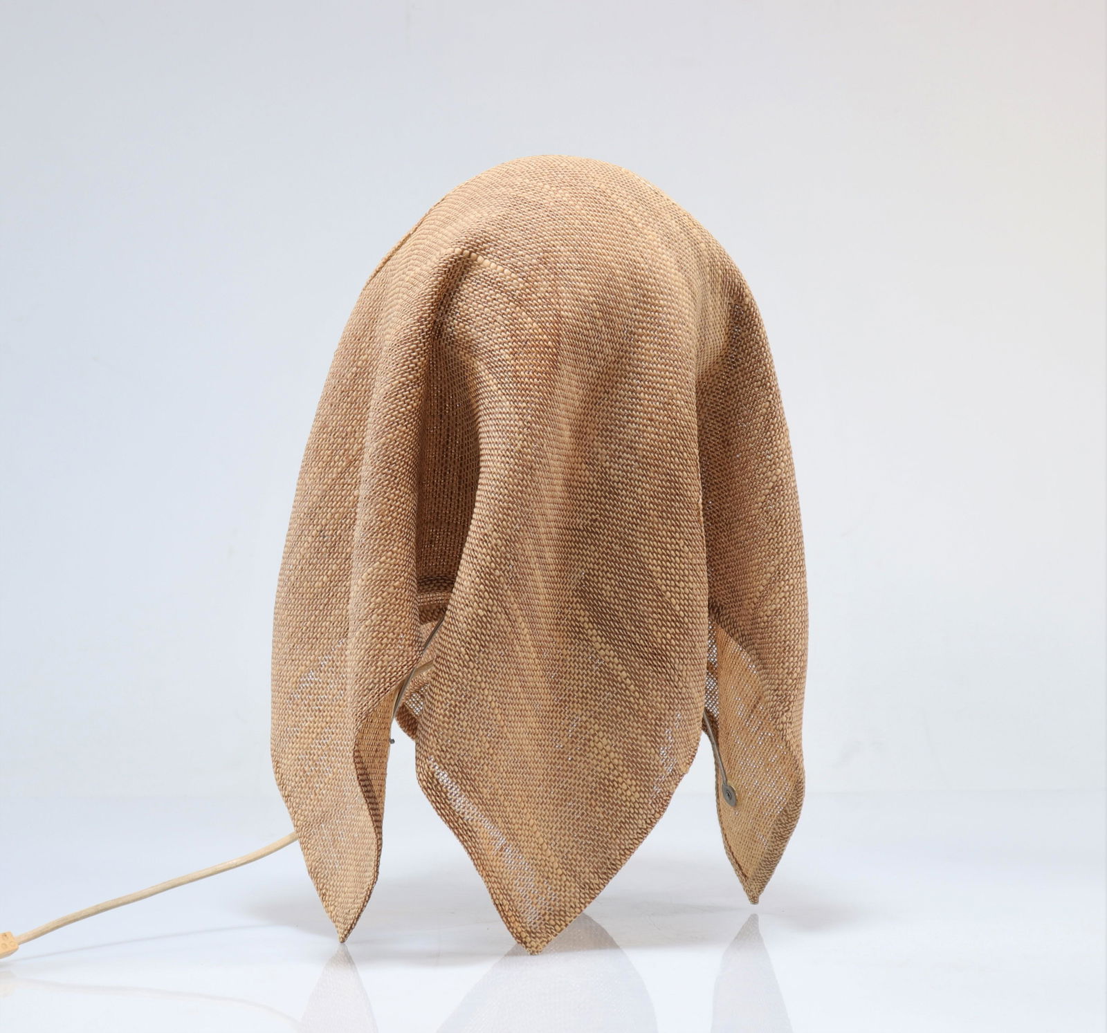 FRANCOIS ARNAL (1924-2012) FOR ATELIER A 'Fantome' table lamp, circa 1970: FRANCOIS ARNAL (1924-2012) FOR ATELIER A 'Fantome' table lamp, circa 1970 Fabric, resin and metal - minor restorations For the same model: F. Jollant Kneebone and C. Braunstein, Atelier A: Rencontre d