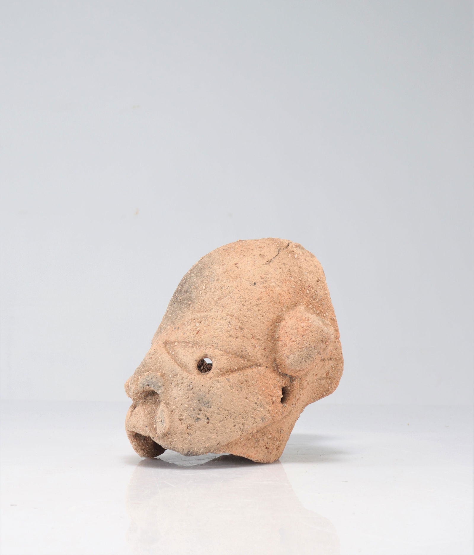 Nok Head Fragment: Nok Head Fragment - Weight: 1.08 kg - Region: Mali - Sizes: H 185 mm - Condition: Fragment