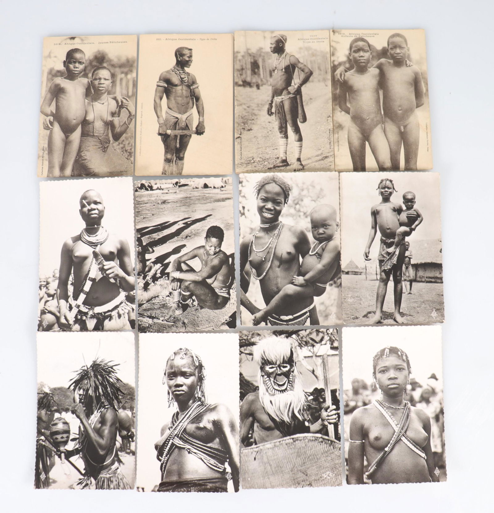 Old postcards (80) from Africa (Tributes from Congo and various) (1 of 5)