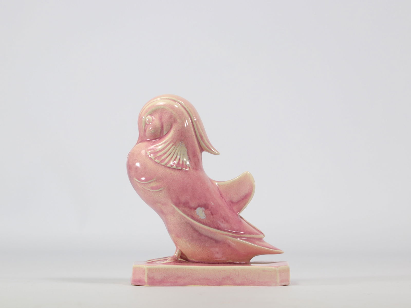 VILLEROY & BOCH Septfontaines, earthenware pink mandarin duck (1 of 4)
