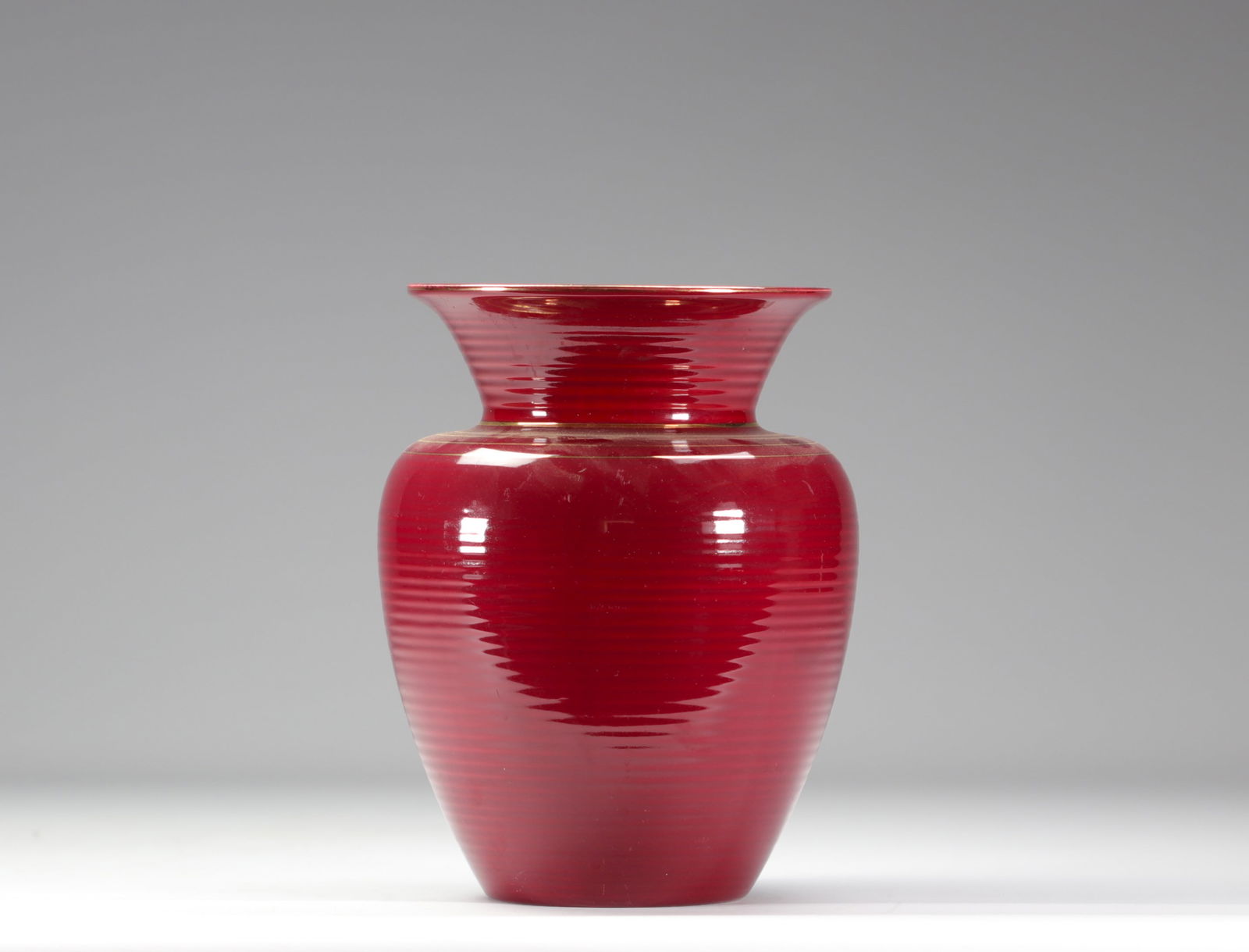 VILLEROY & BOCH Septfontaines, red earthenware vase (1 of 4)