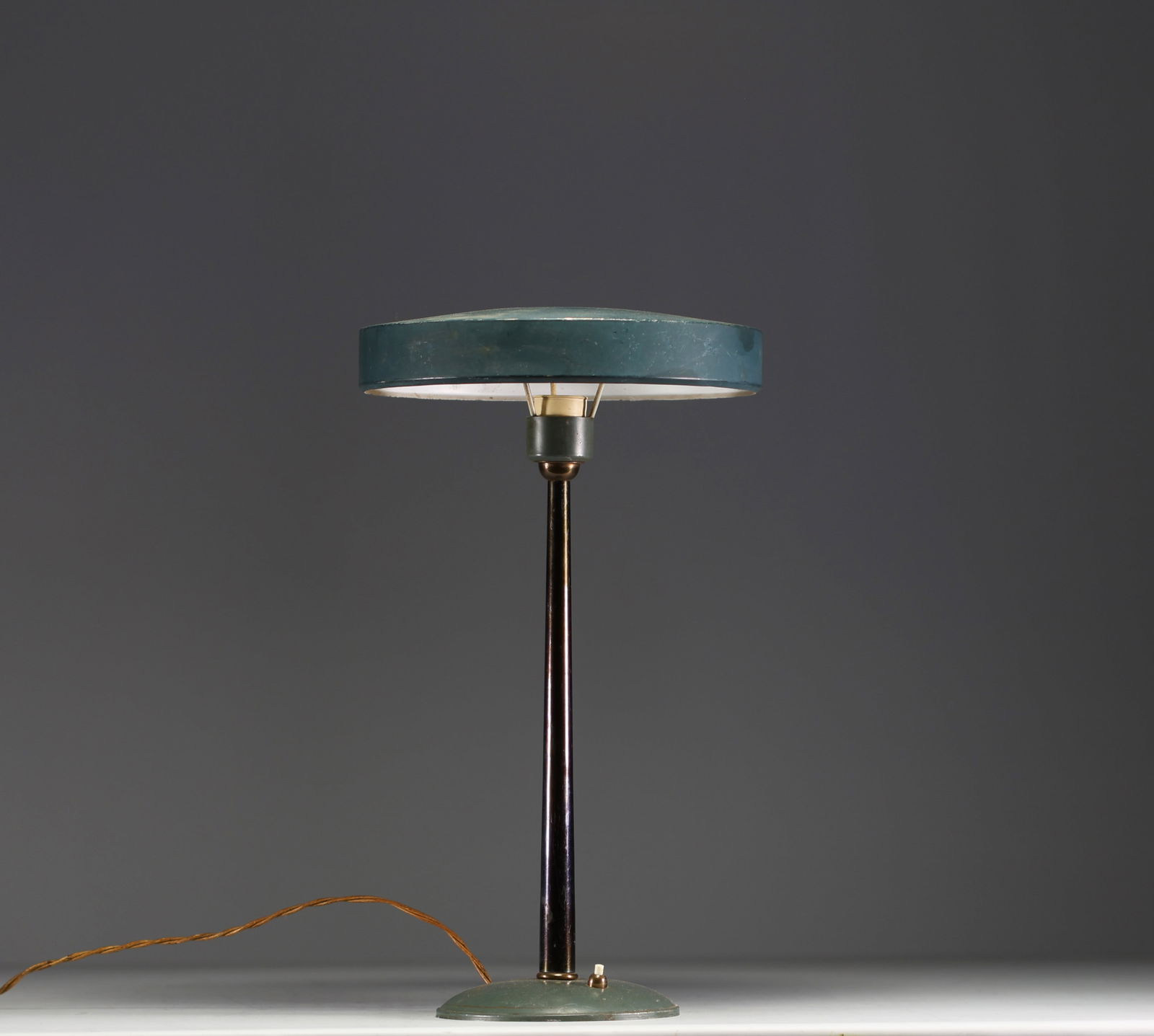 Louis KALFF (1897-1976) for Philips - Table lamp, first edition from the 1950s. (1 of 2)