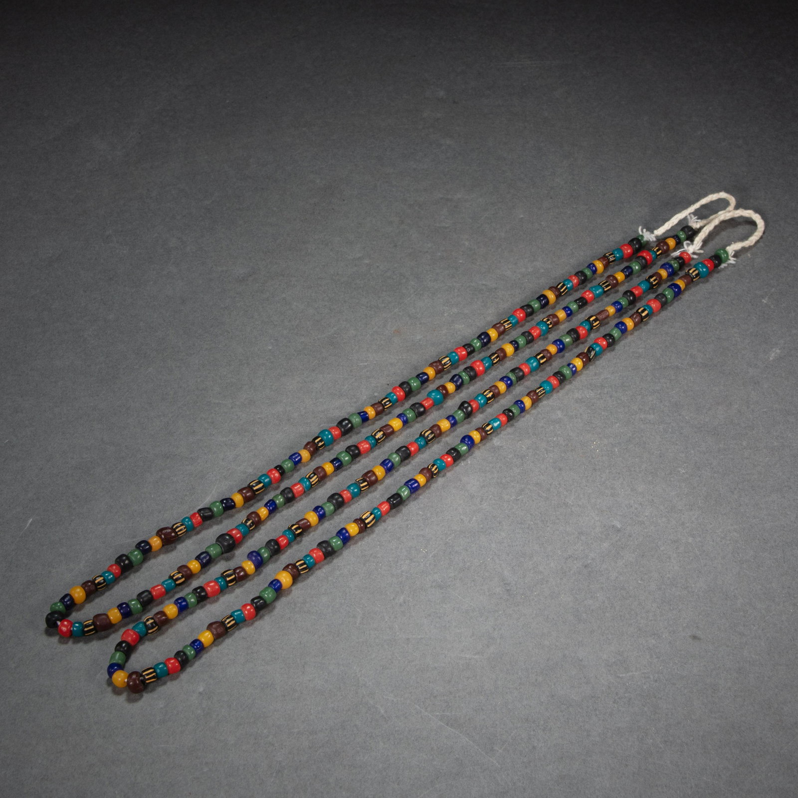 CHINESE COLORED GLAZE BEAD (1 of 6)