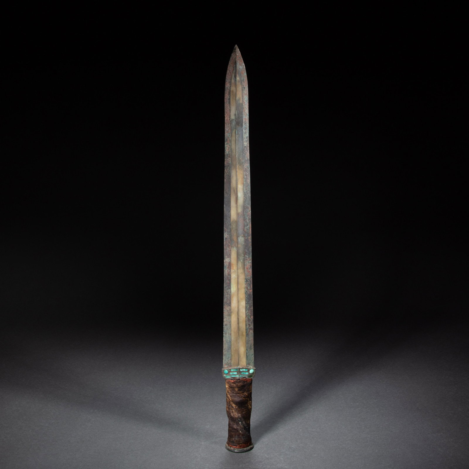 CHINESE BRONZE SWORD, WARRING STATES (1 of 12)