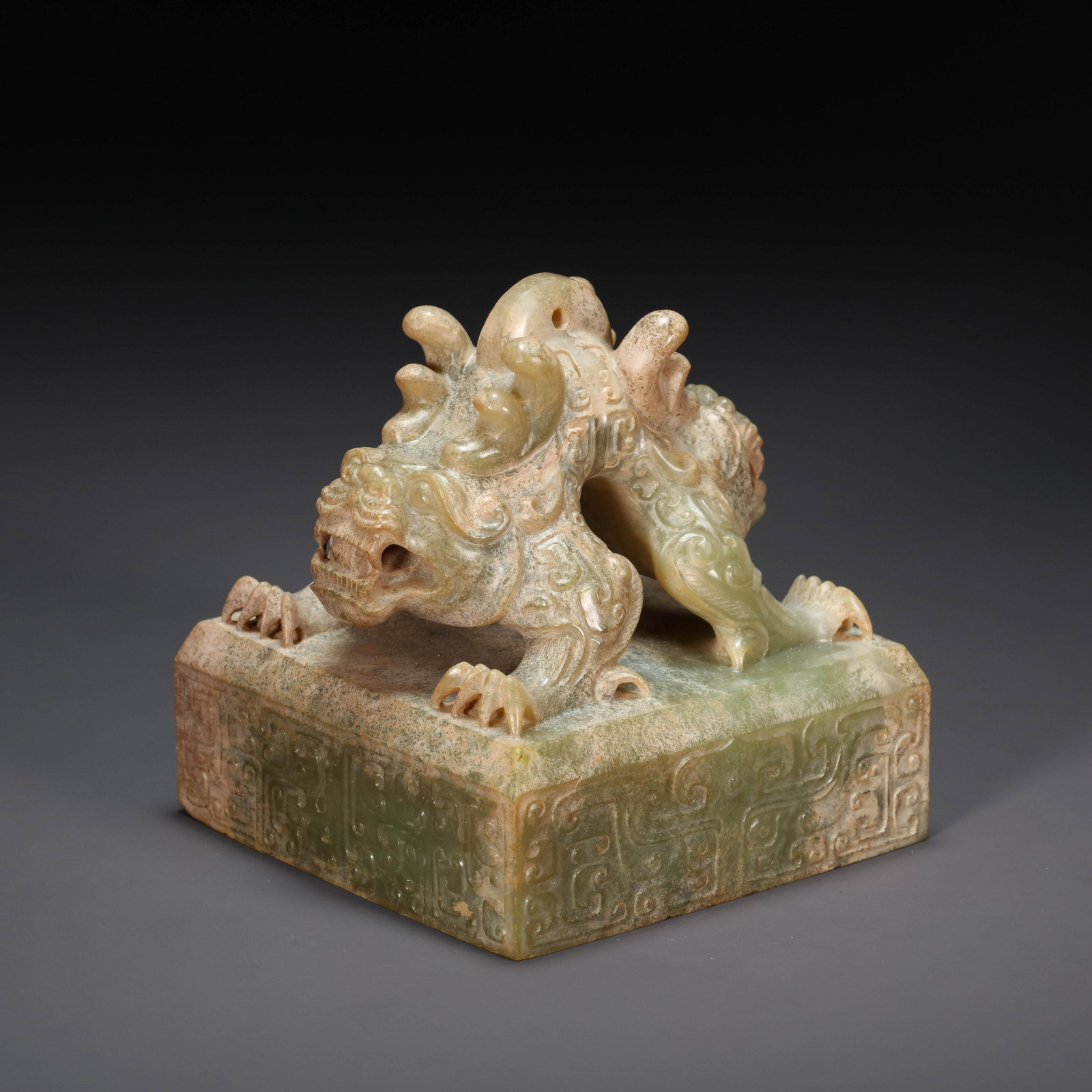 CHINESE HETIAN JADE SEAL, HAN DYNASTY (1 of 9)