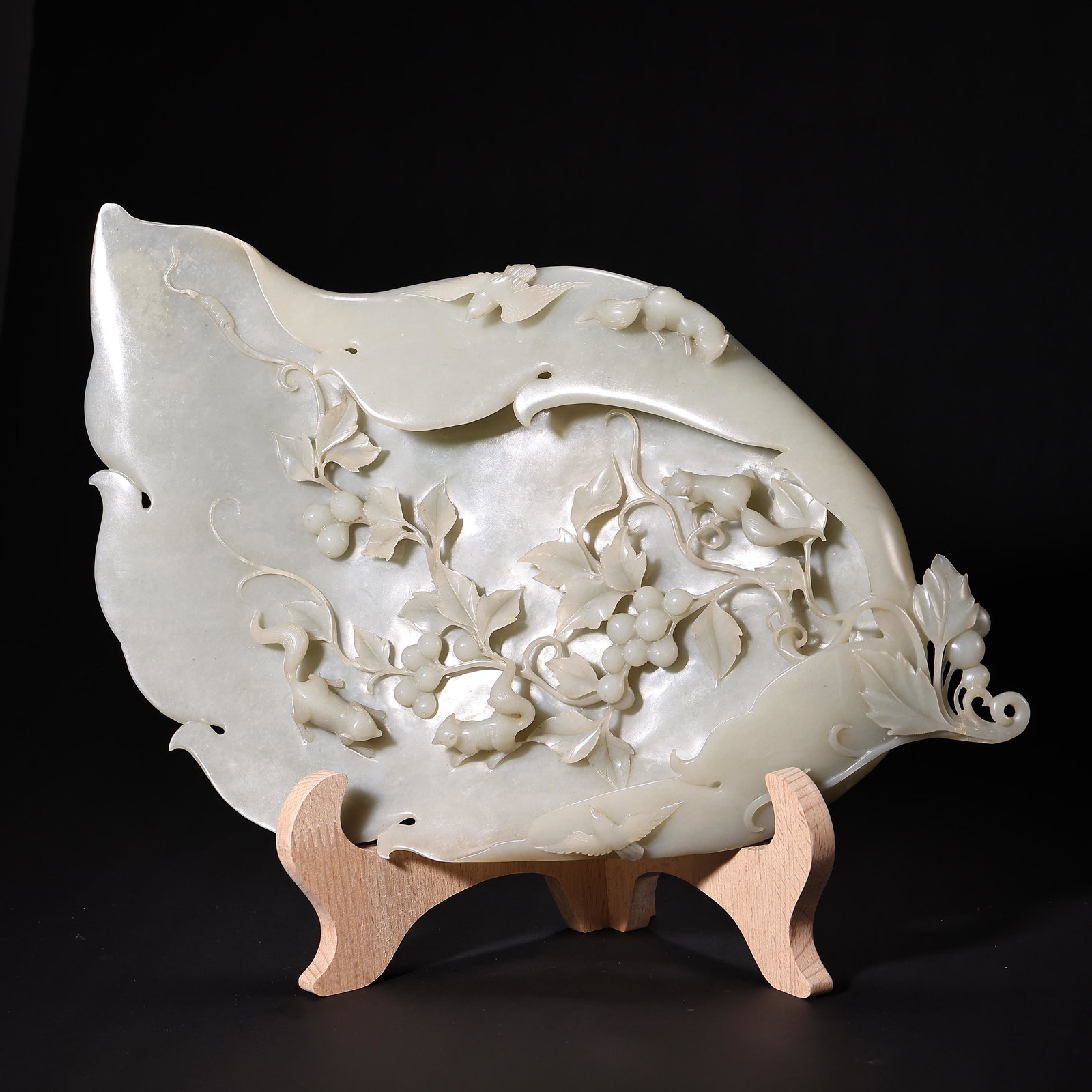 CHINESE QING DYNASTY HETIAN JADE POETRY AND PROSE DECORATION (1 of 11)